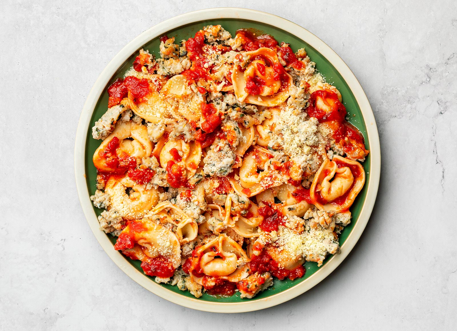 Bruschetta Chicken Marinara Tortelloni
