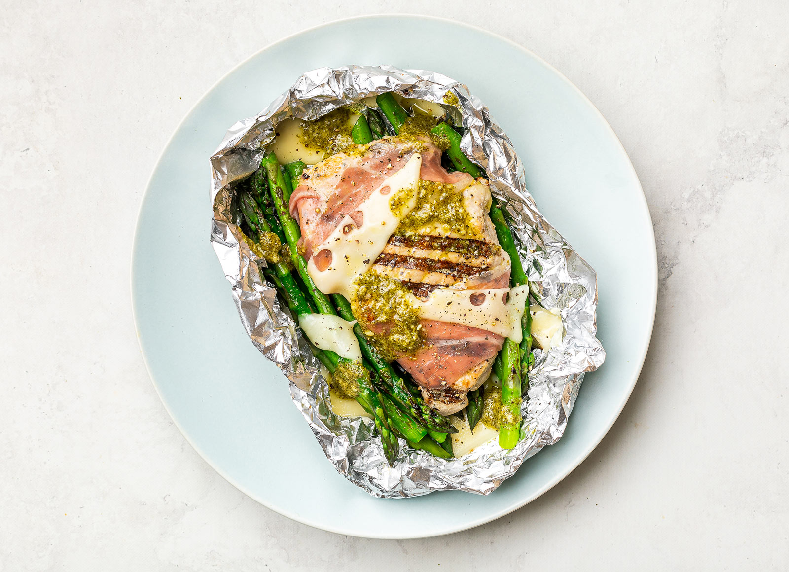 Roast + Ready Pork Chops Saltimbocca
