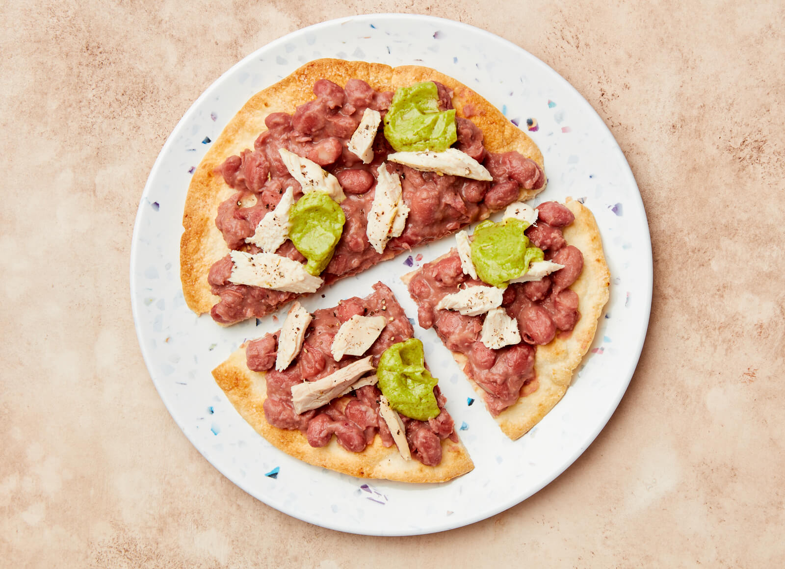 Extra Guac Chicken Tostada