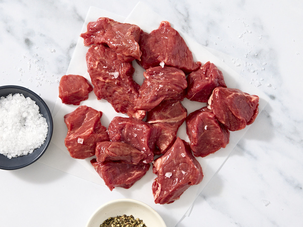 Grass-Fed Beef Sirloin Tips 1 of 2