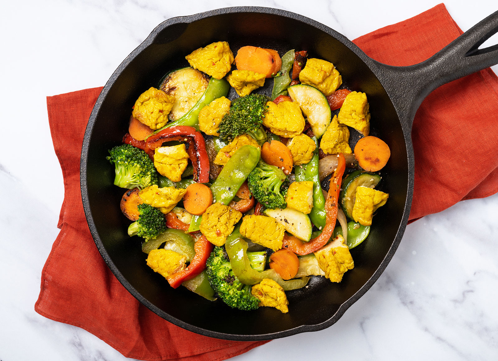 Lemongrass Tofu Nuggets   Mixed Veggies Hungryroot