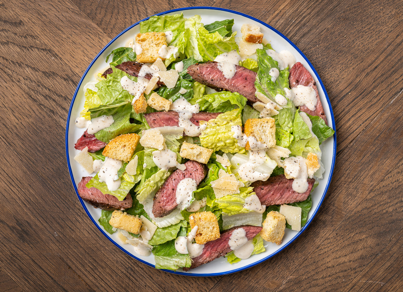 Seared Steak Caesar Salad