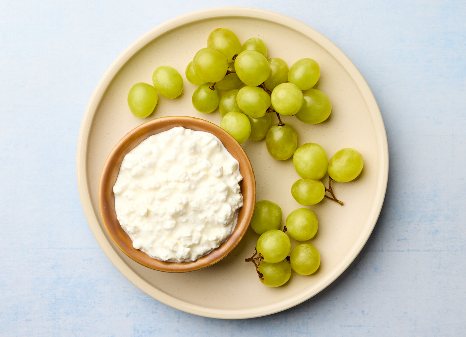 Cottage Cheese + Green Grapes