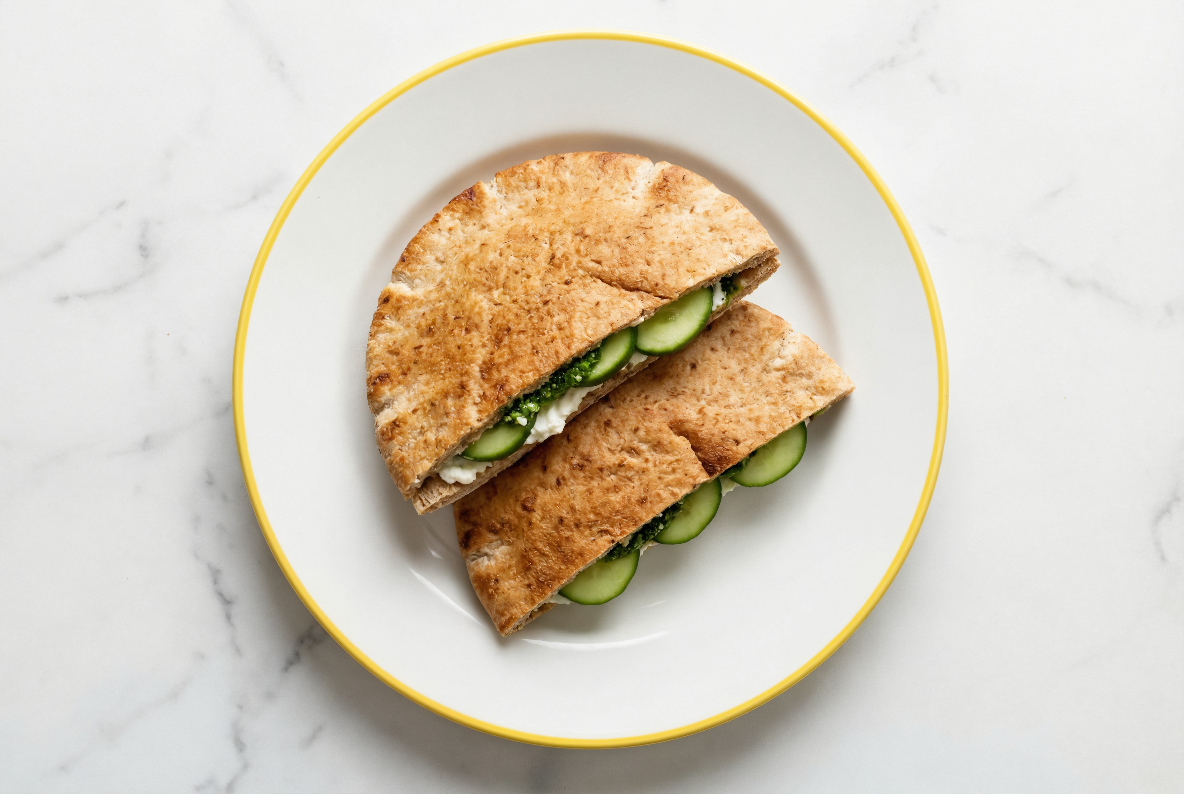Original Sheep Cheese + Pesto Whole Grain Pita Pockets