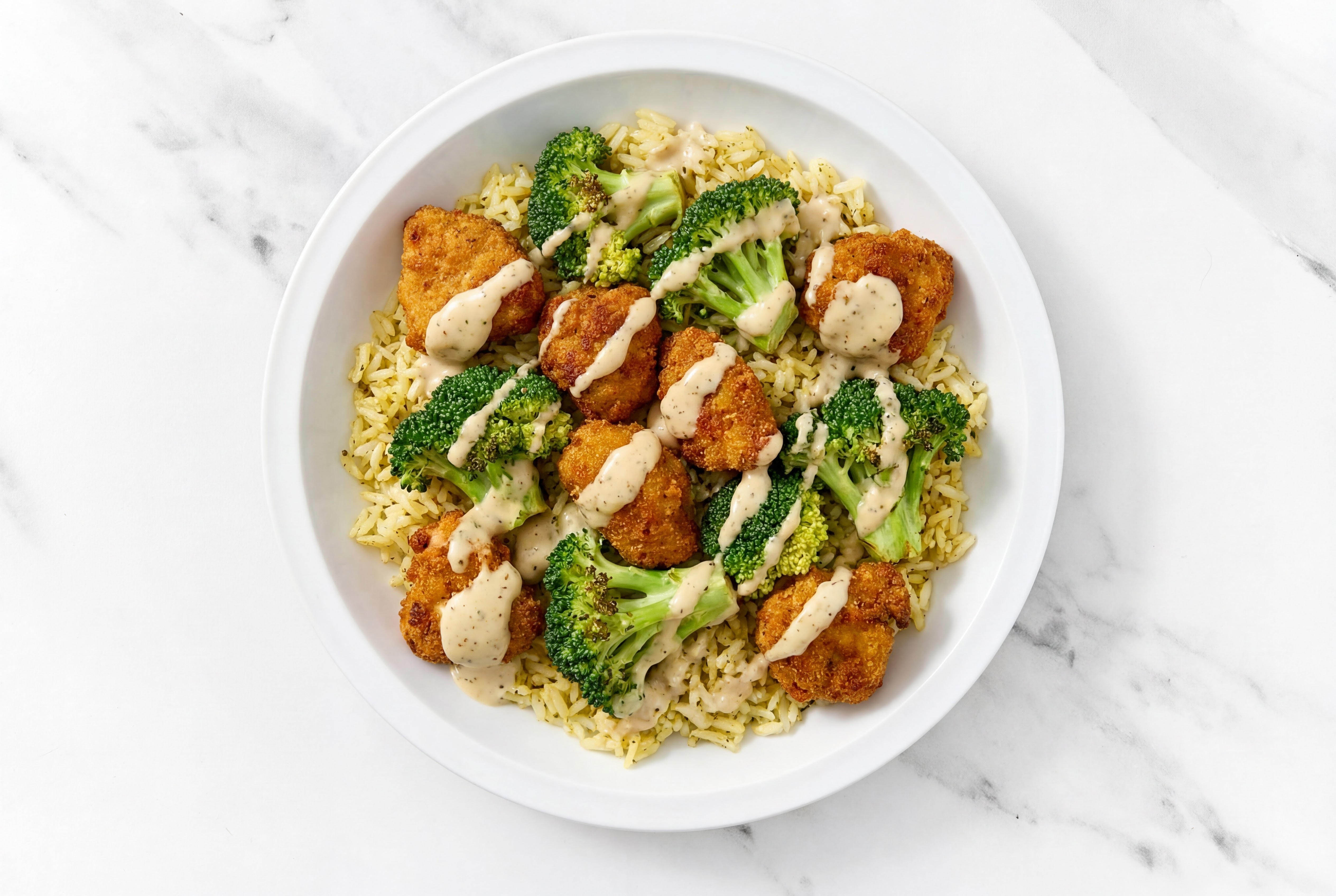 ソフト!グラトリ最高◎ RICE28 CHICKEN RICE WCAMBER Zesty Crispy Buffalo Chicken Caesar Seasoned Jasmine Rice Bowl