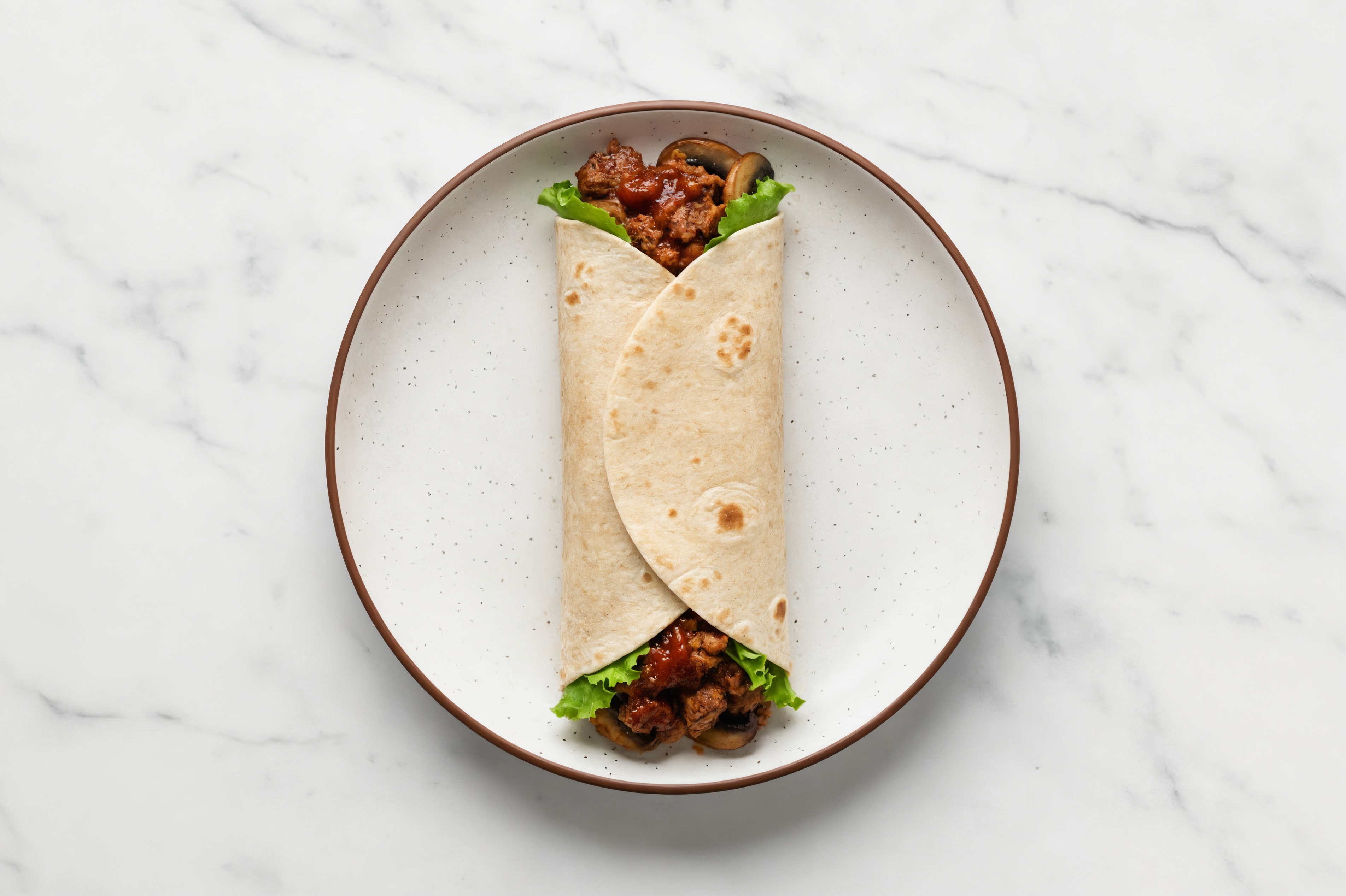 BBQ Ground Wagyu Beef Wrap with Original BBQ