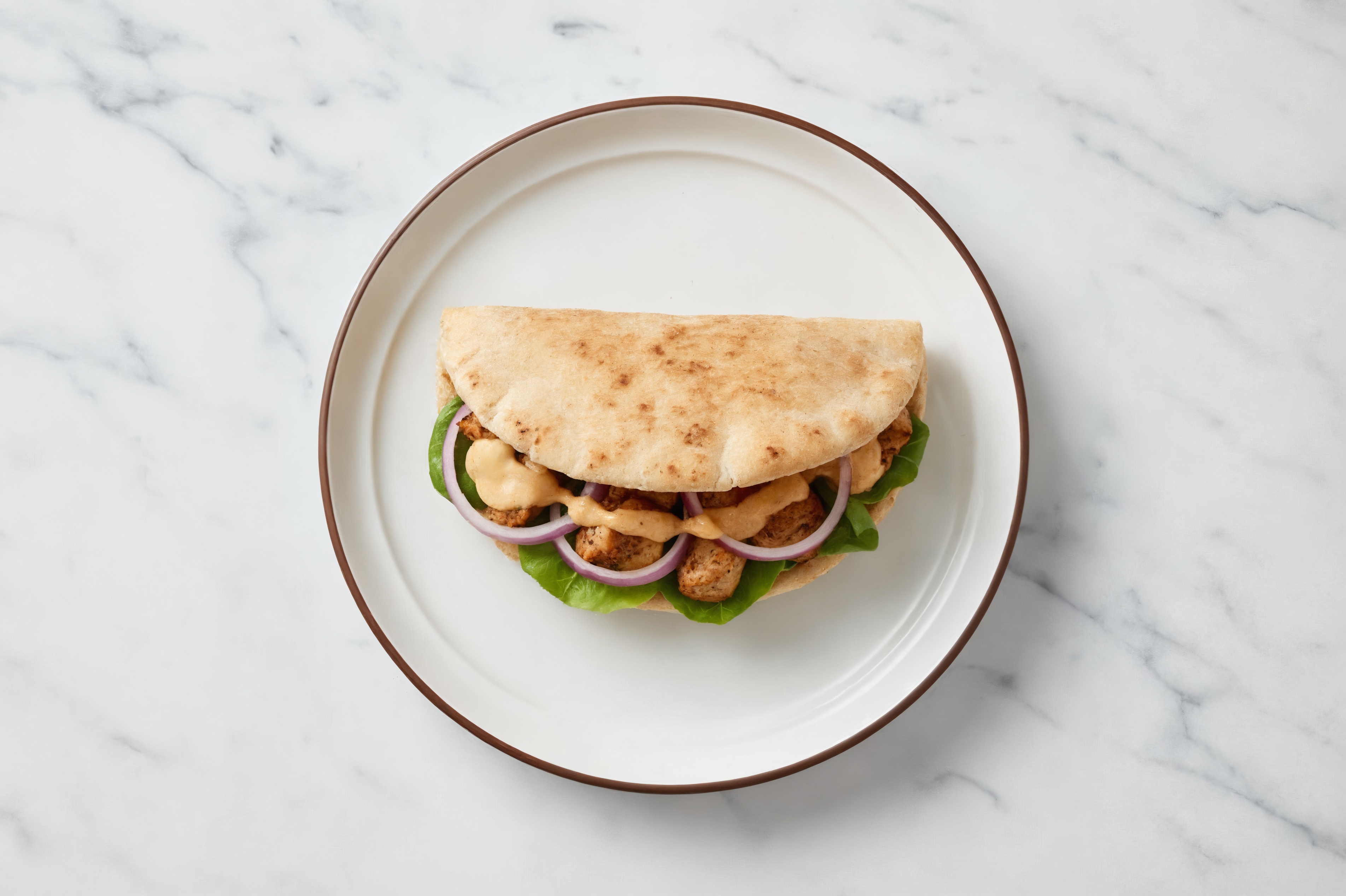 BBQ Turkey Tenderloin Whole Grain Pita Pockets