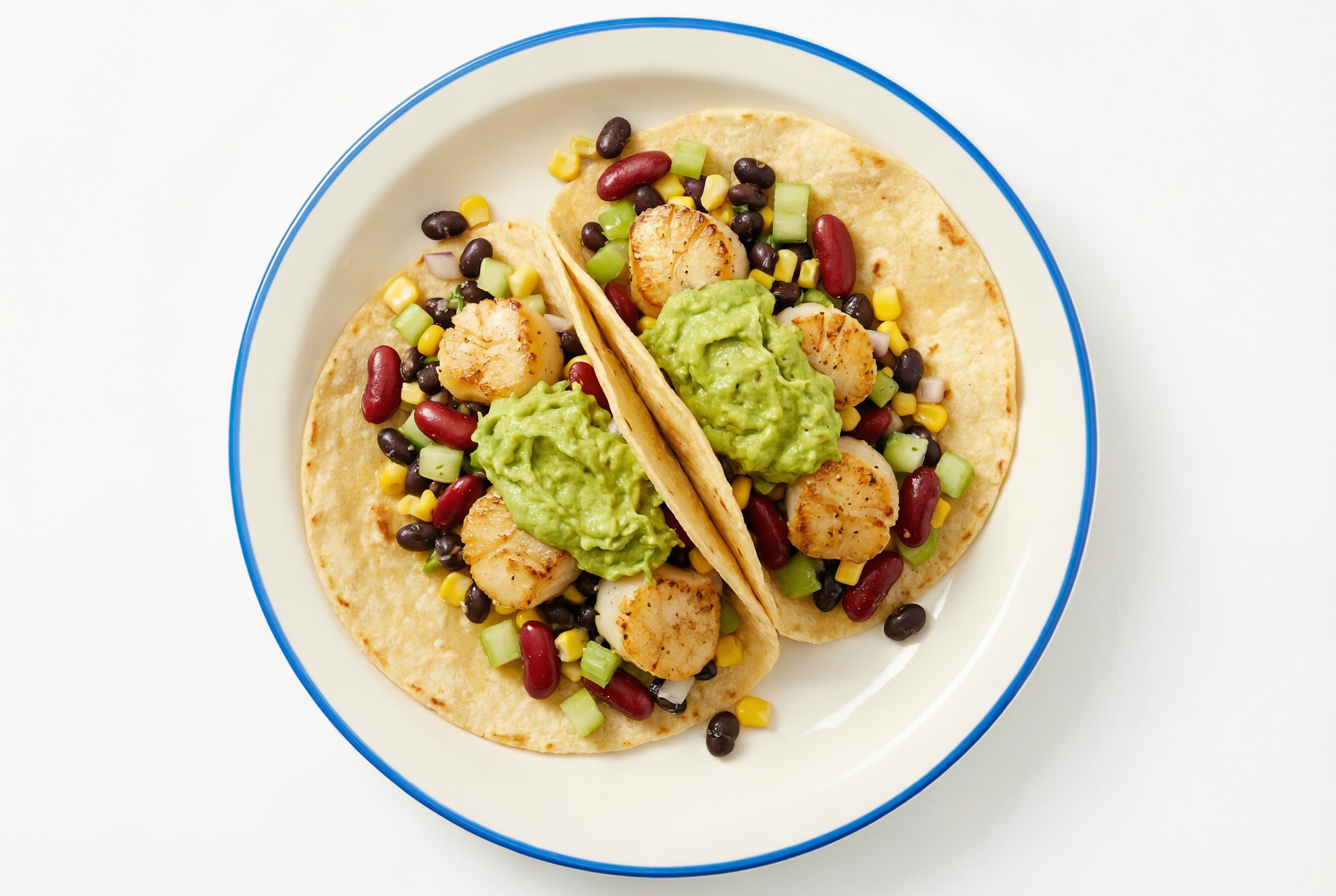 Hearty Feelin' Fresh Scallop Tacos