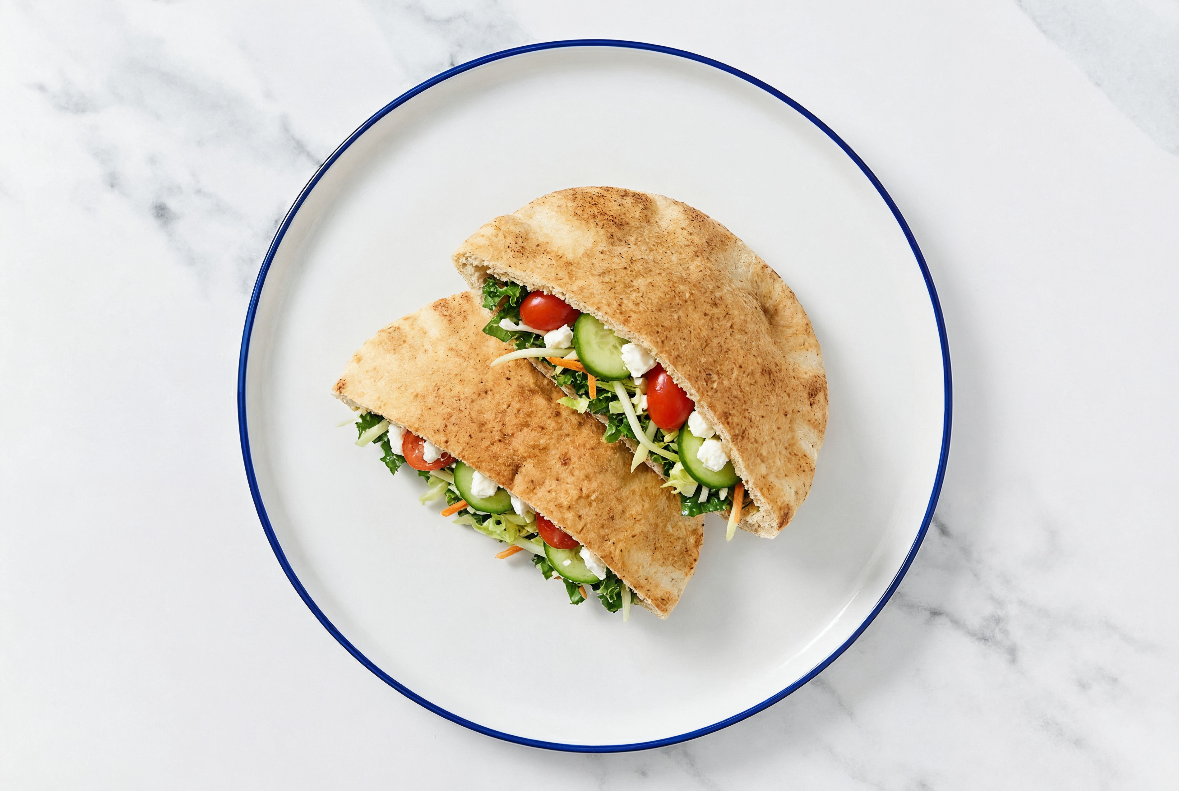 Lemony Tomato Traditional Pita Toasts