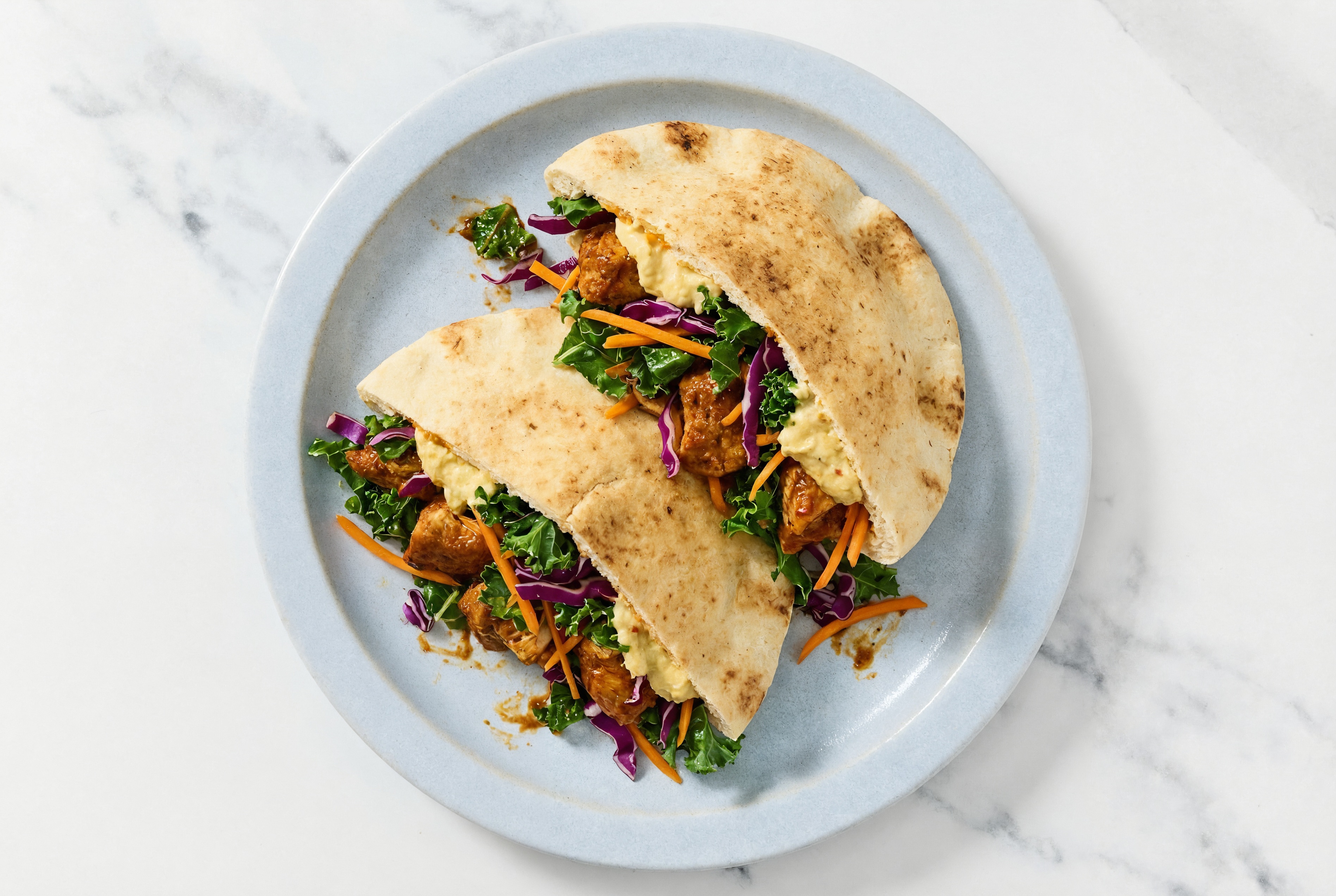 Tandoori Chicken French Onion Hummus Traditional Pita
