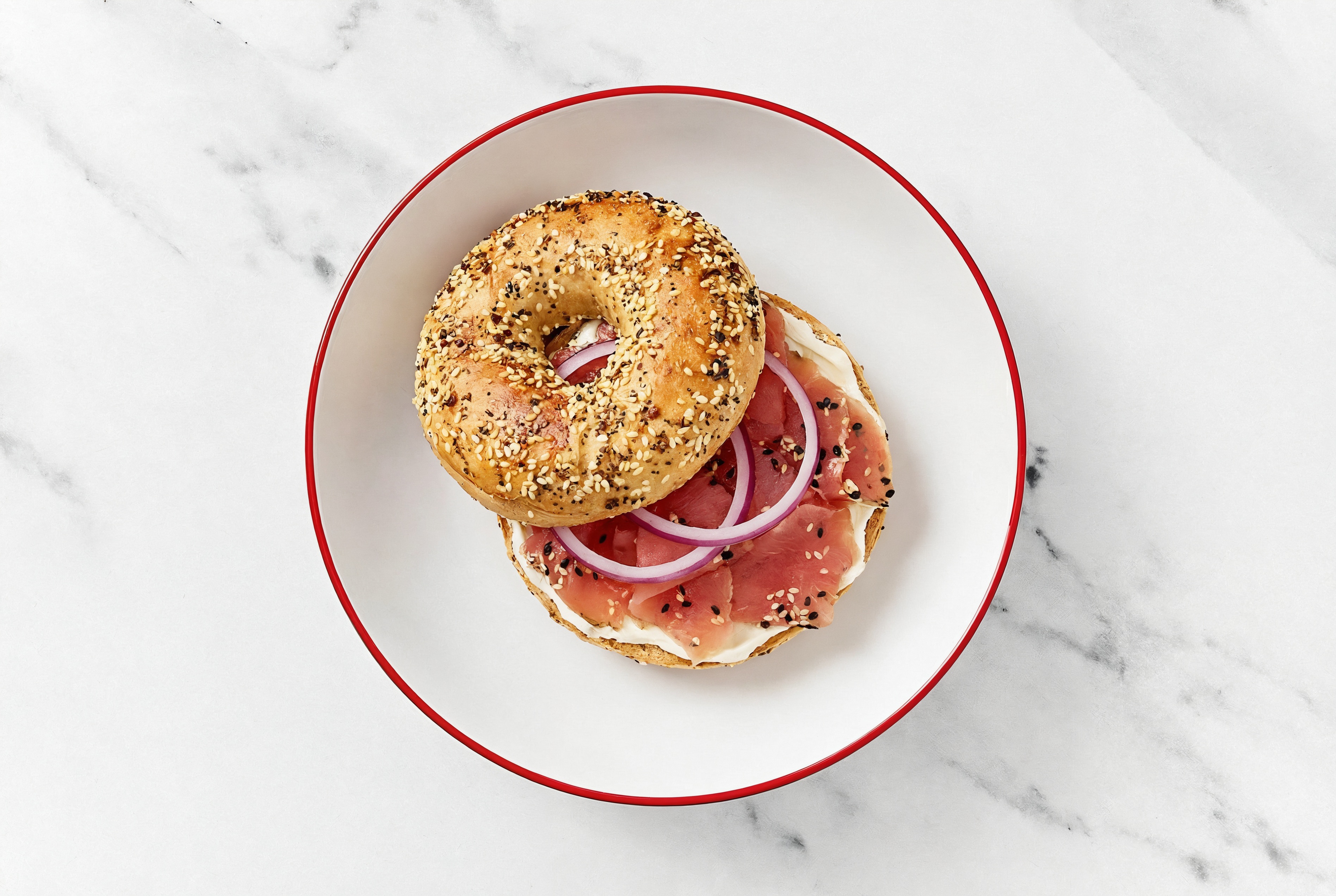 Everything Bagel + Smoked Tuna Lox