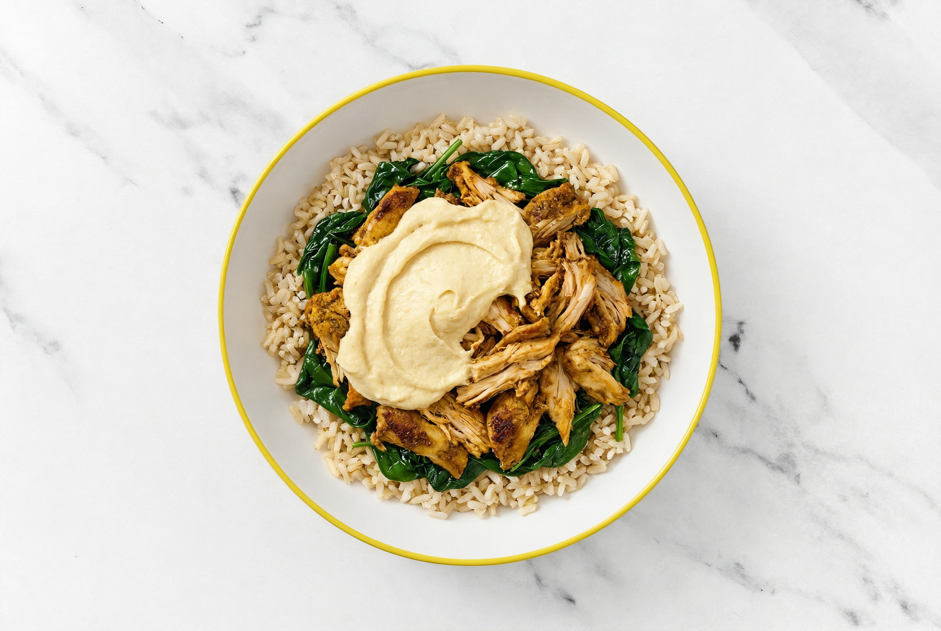 Shawarma Brown Rice Power Bowl