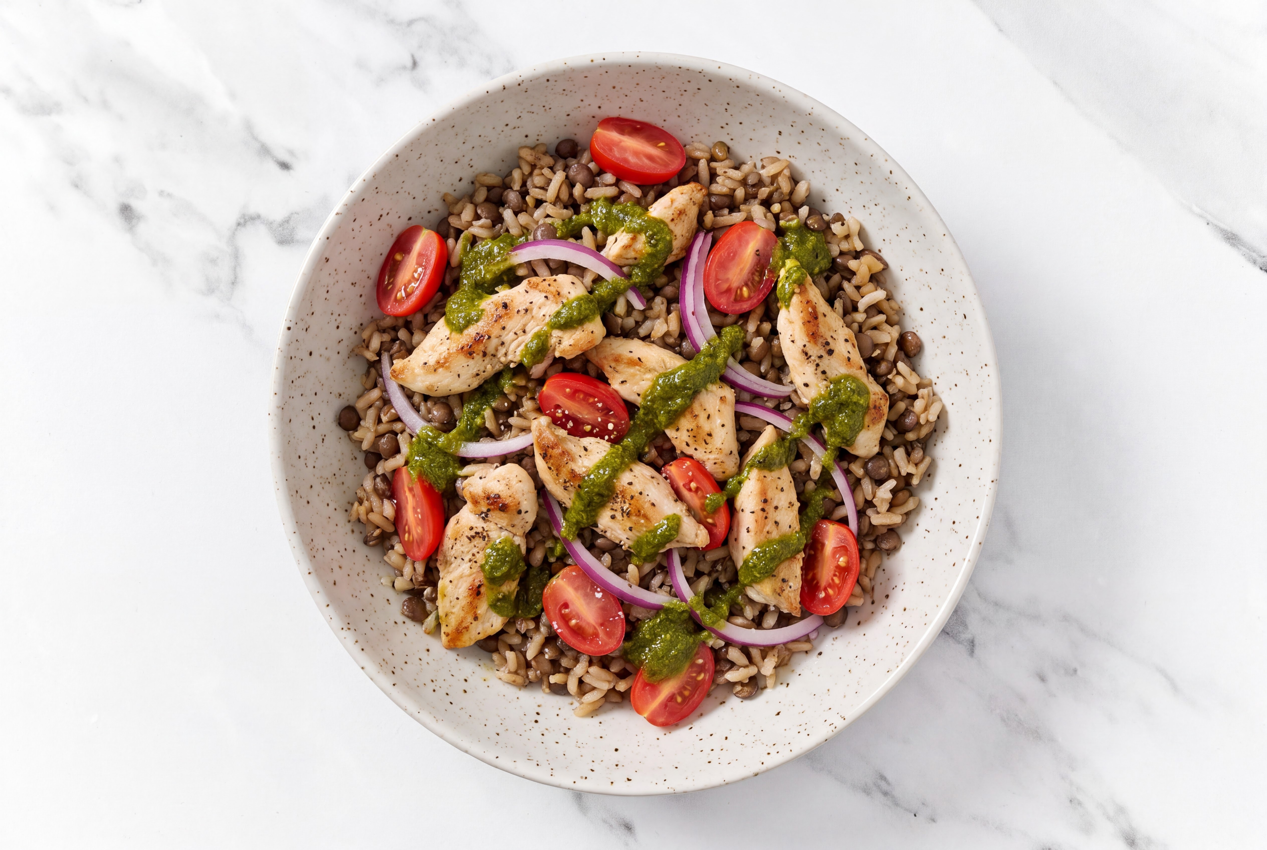 Zhoug Chicken Power Bowl