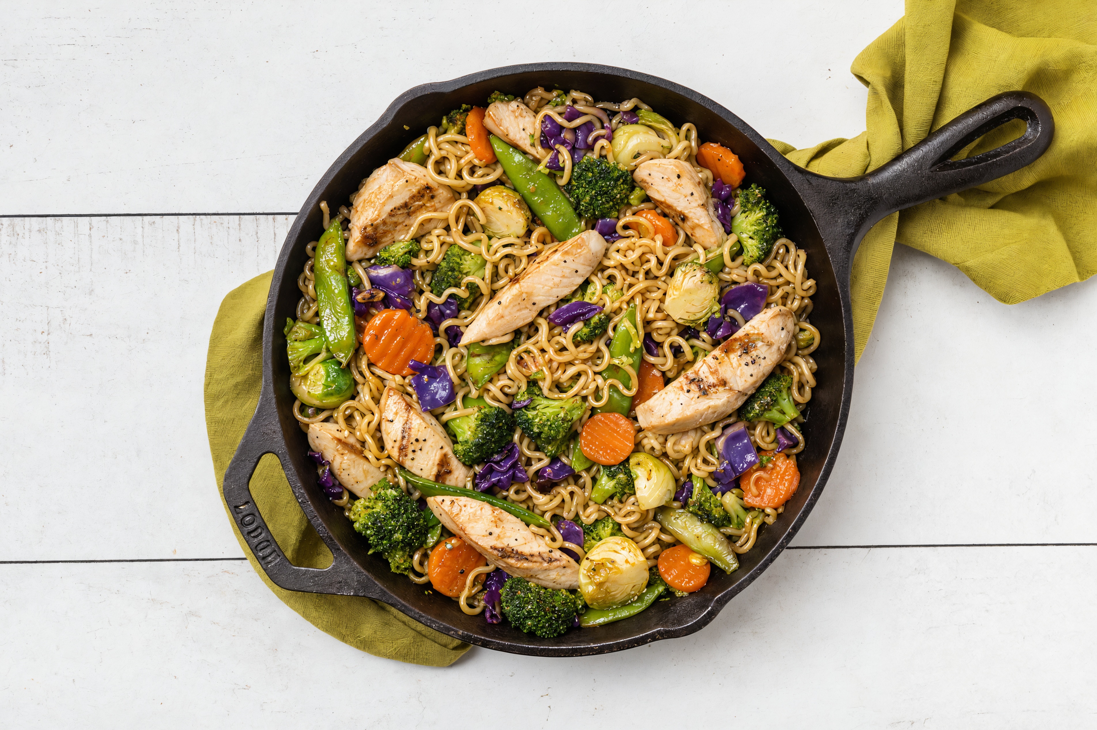 Teriyaki Chicken + Veggie Ramen