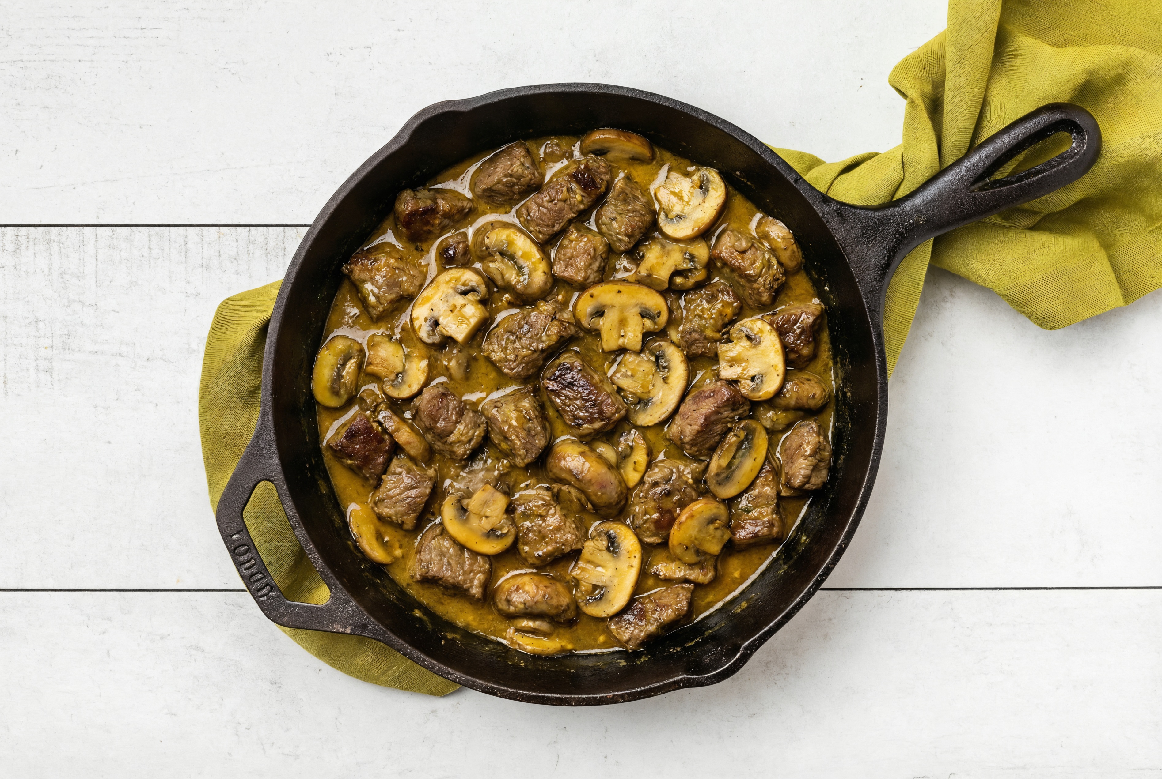 Coconut Curry Beef Stir-Fry with Mushrooms