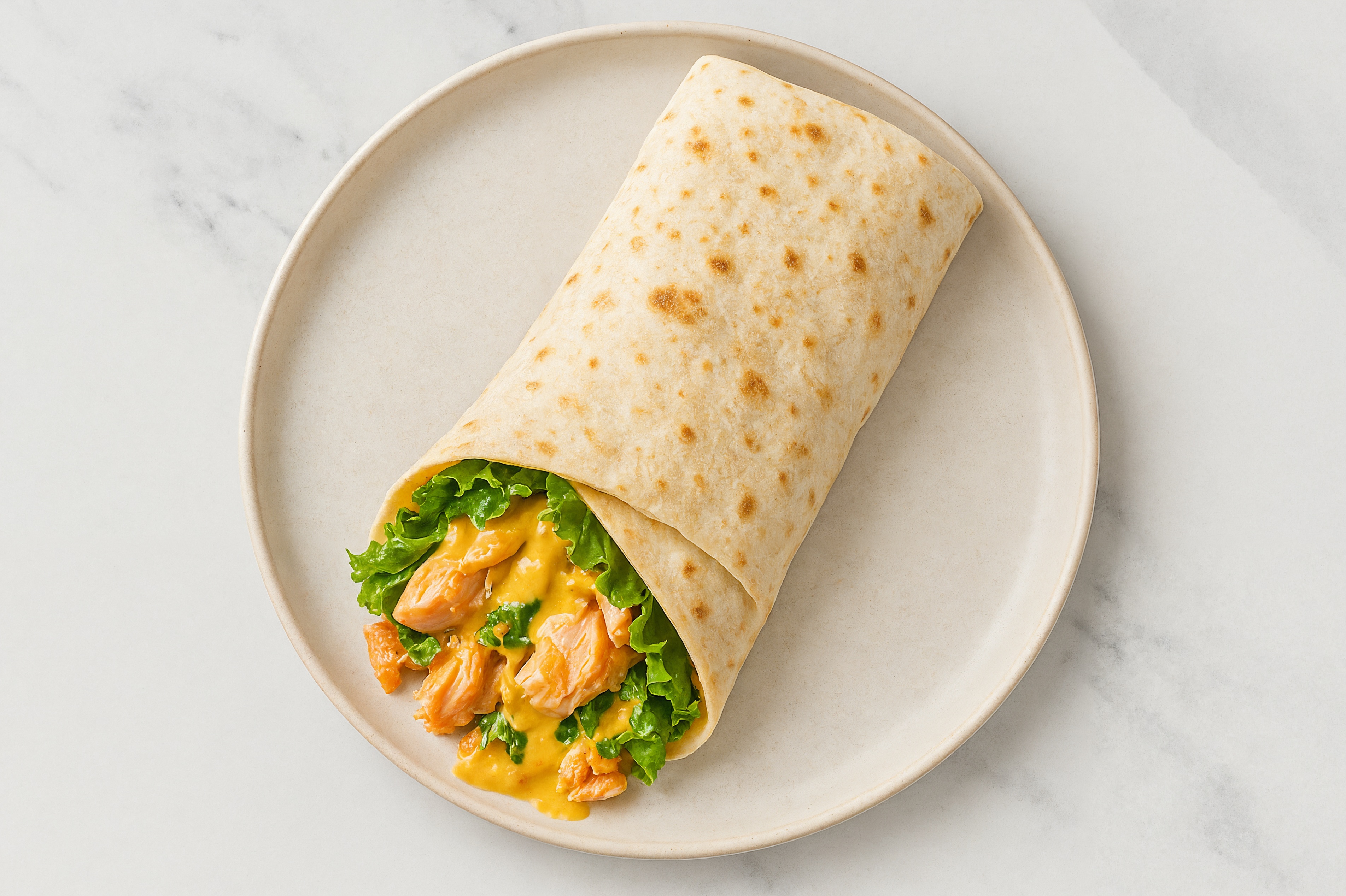 Lavash Grilled Salmon Wrap with Super Special Sauce