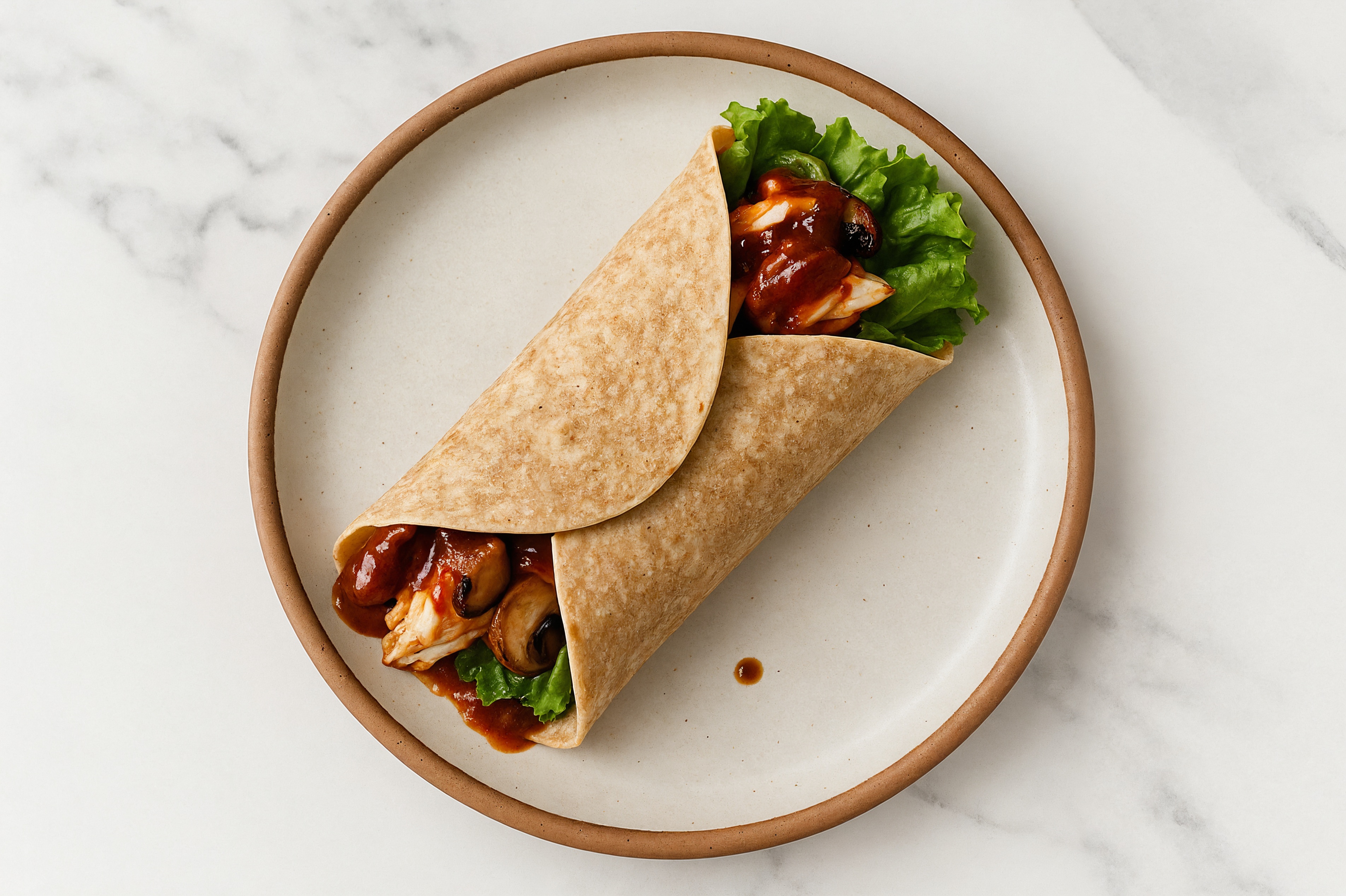 BBQ Halibut Wrap with Original BBQ