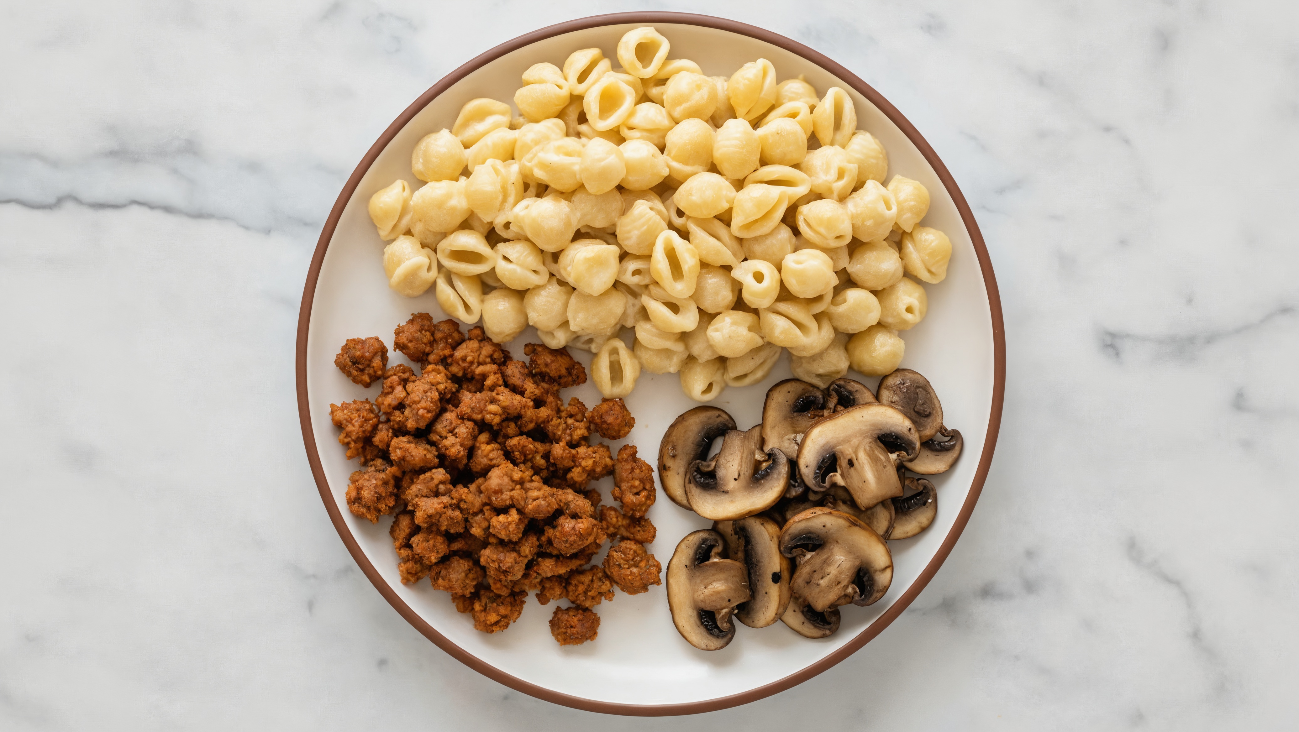 Chorizo + Mushroom Mac & Cheese