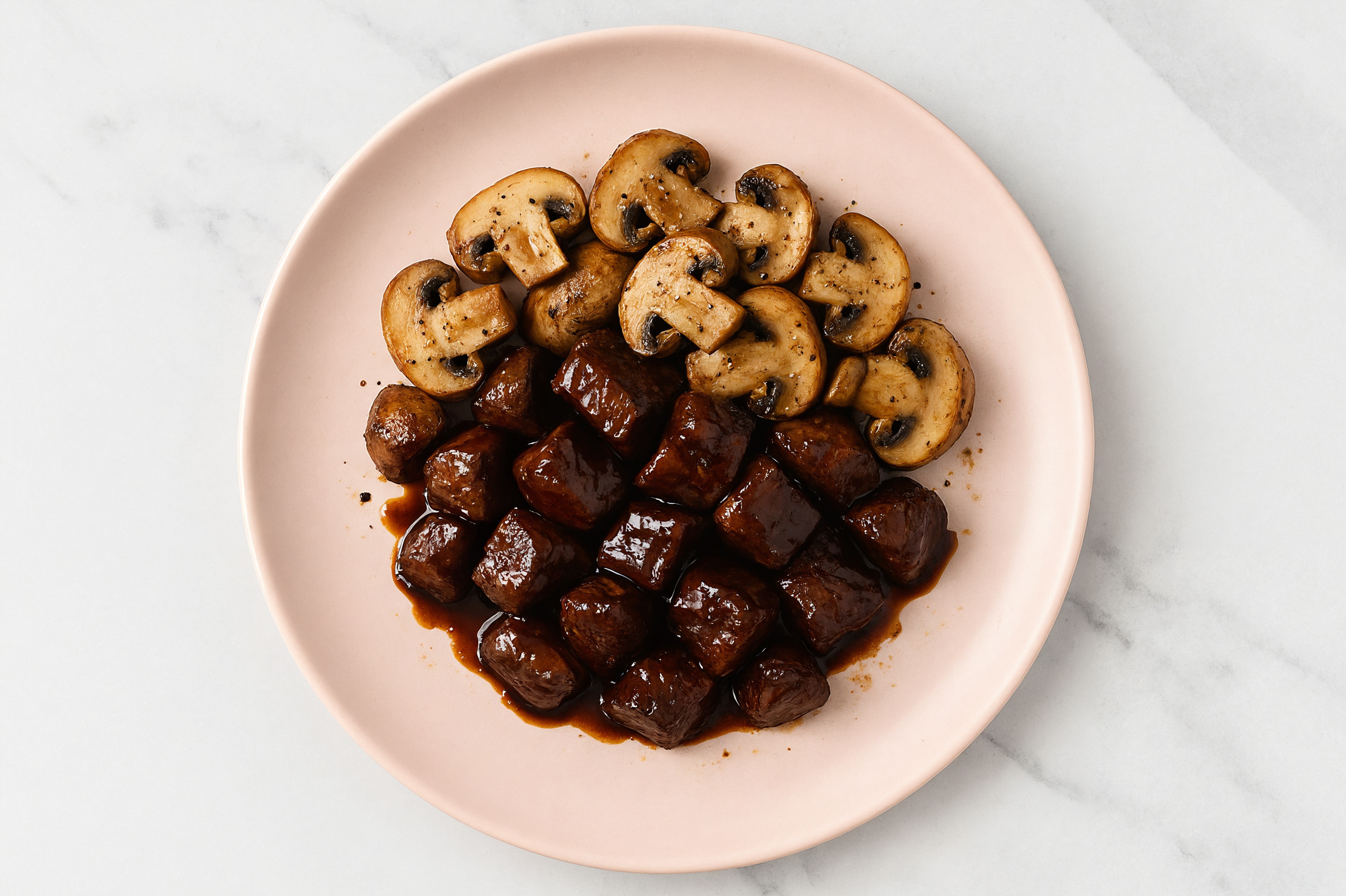Teriyaki Roasted Bison & Mushrooms
