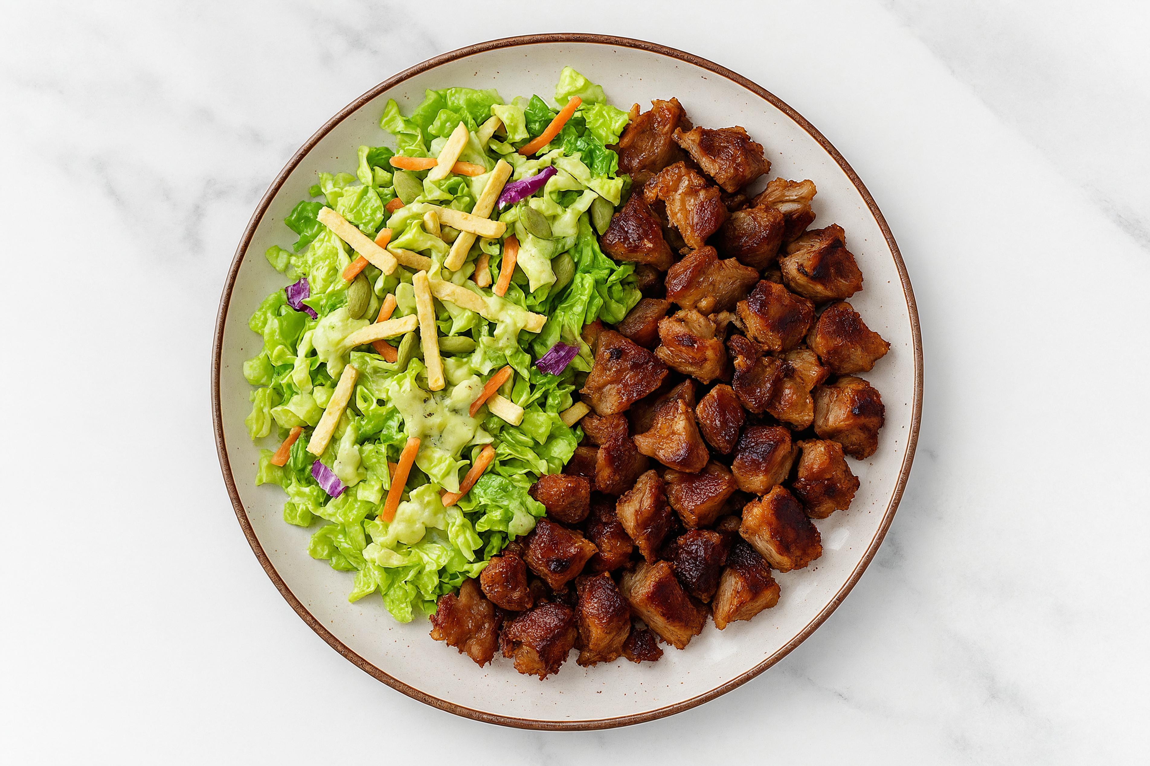 Pork Carnitas & Green Goddess Salad