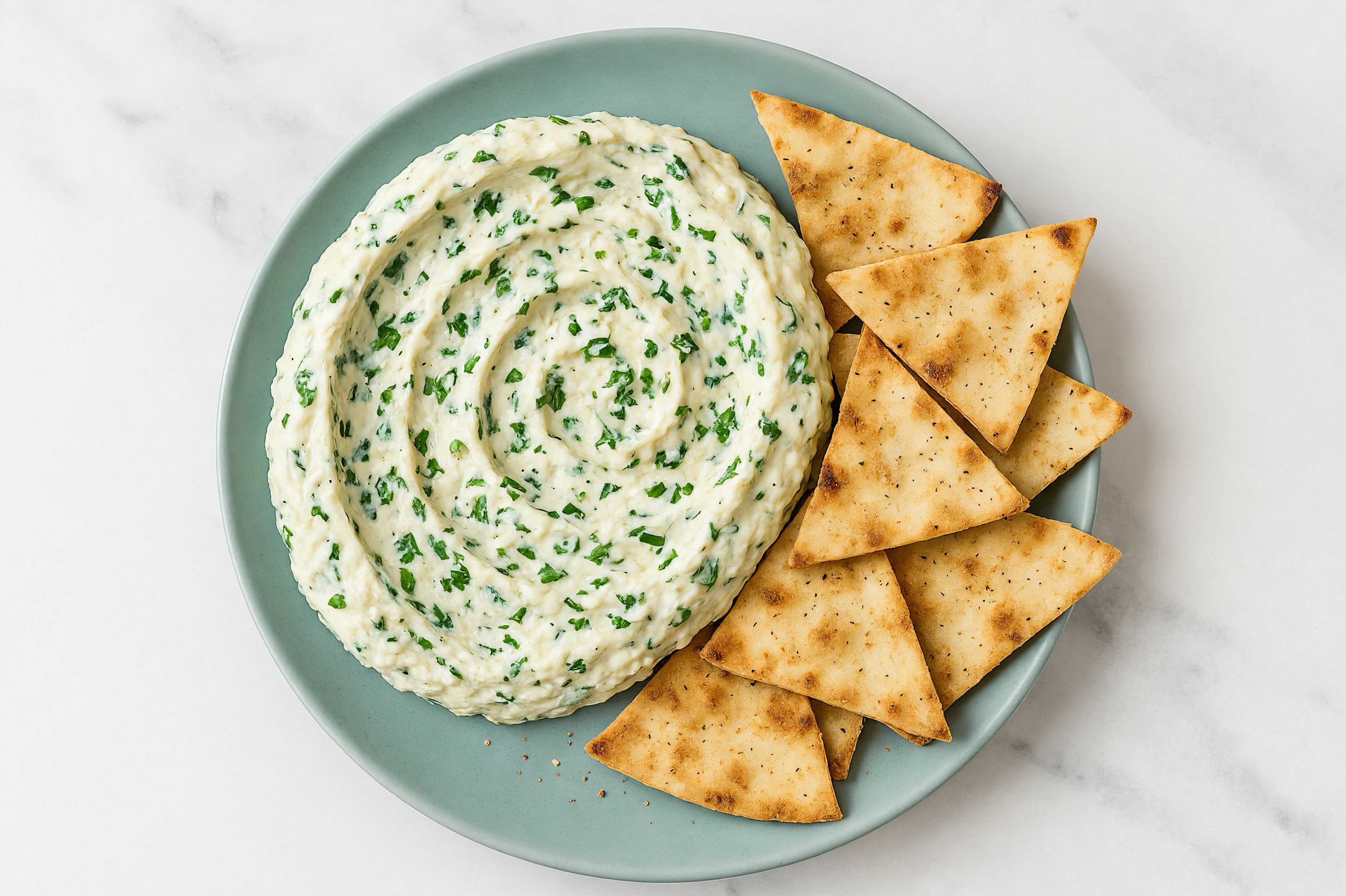 Whipped Feta + Balsamic Traditional Pita Chips