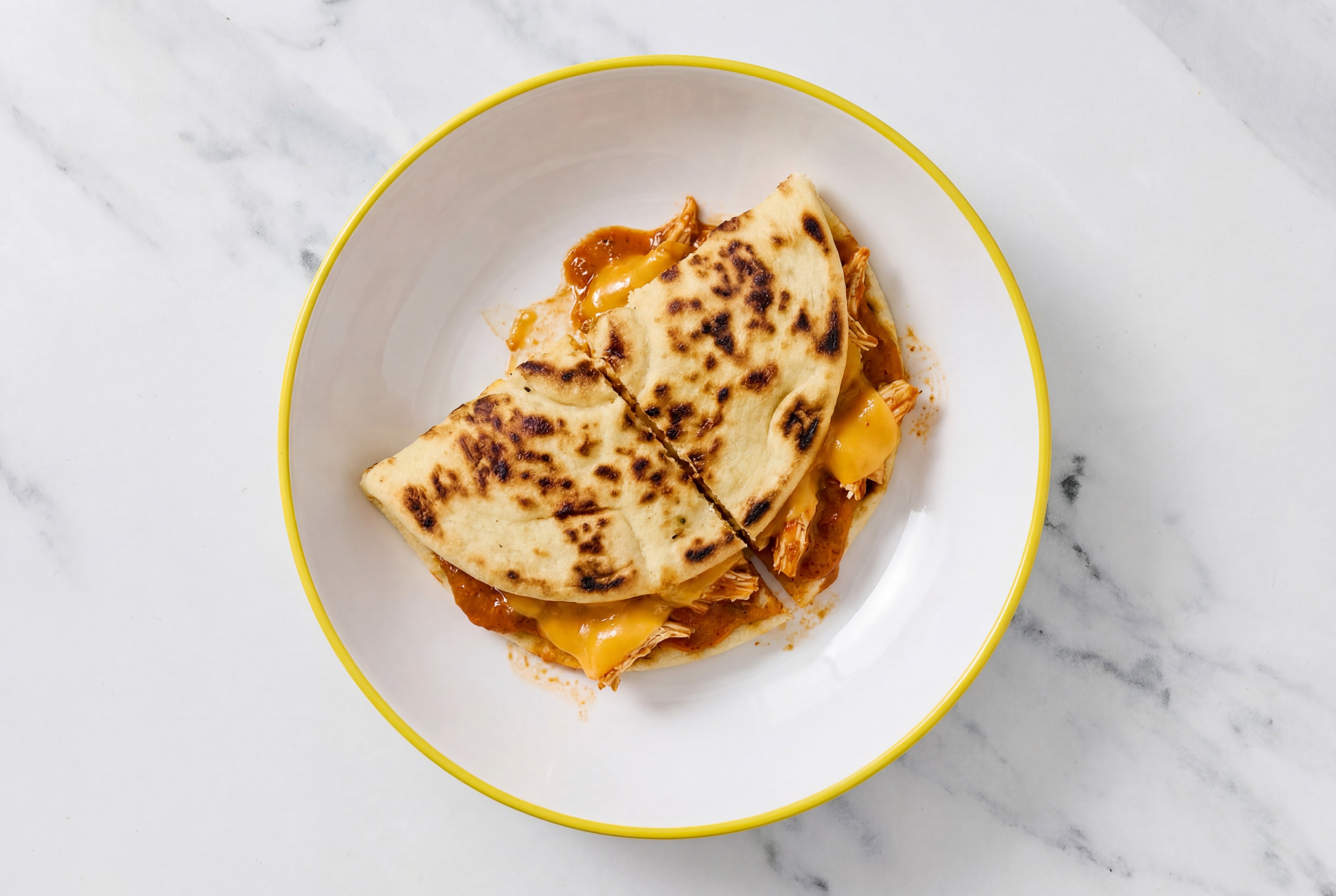 Chile Chicken Tikka Masala Naan Toastie