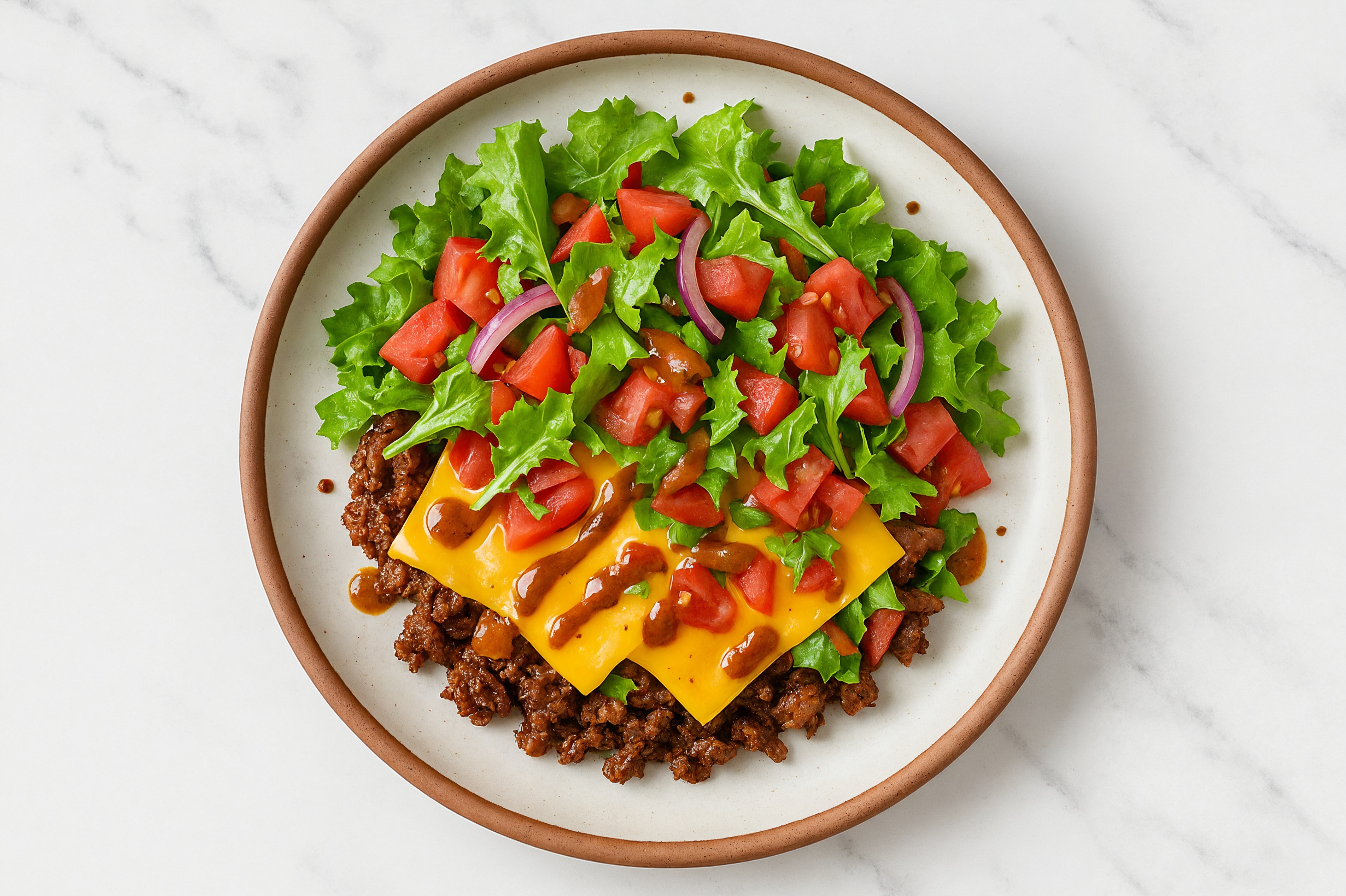 Supreme Steak Chopped Cheese Bowl