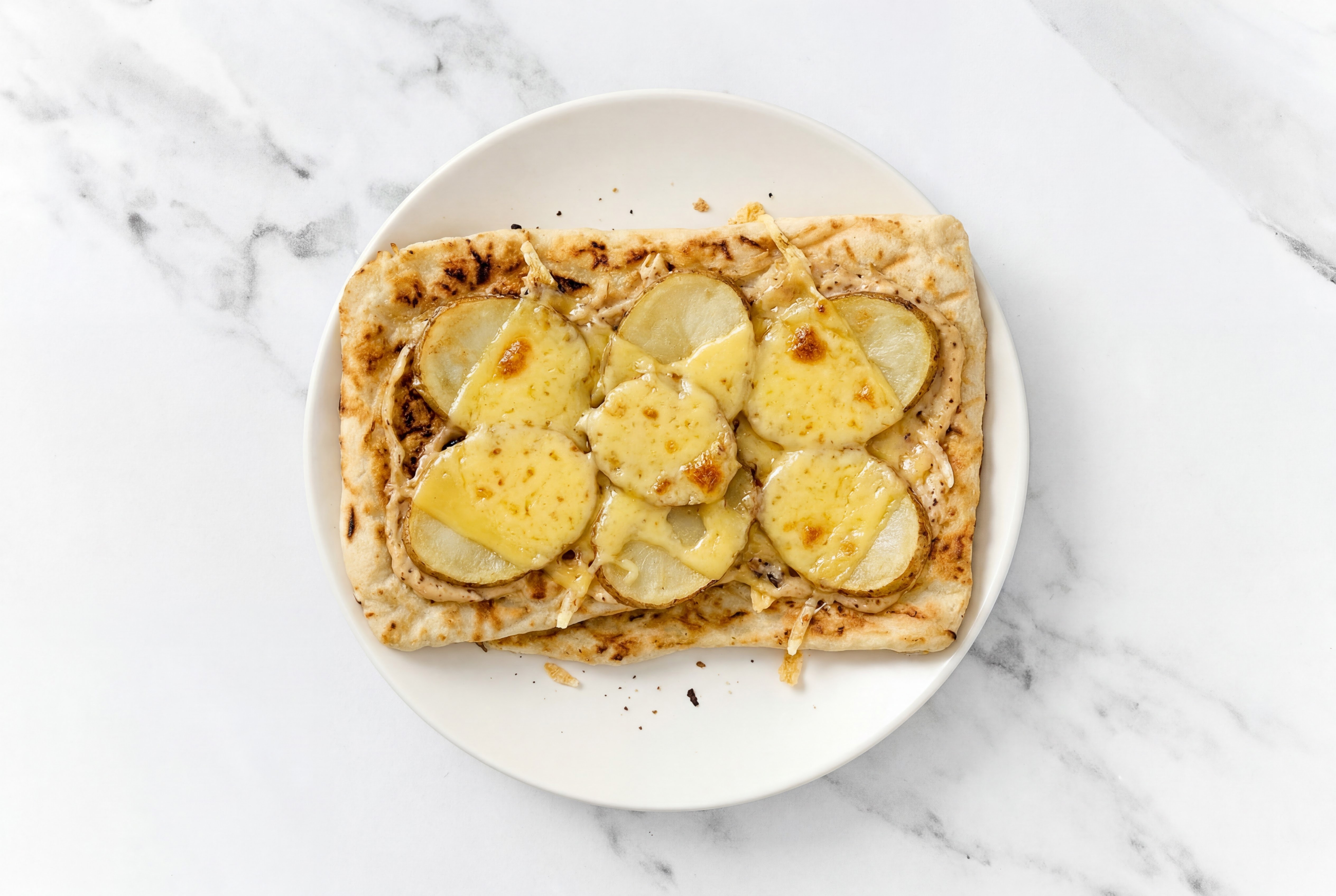 French Onion Microwave-Ready Russet Potato Wood Grilled Pizza Crusts