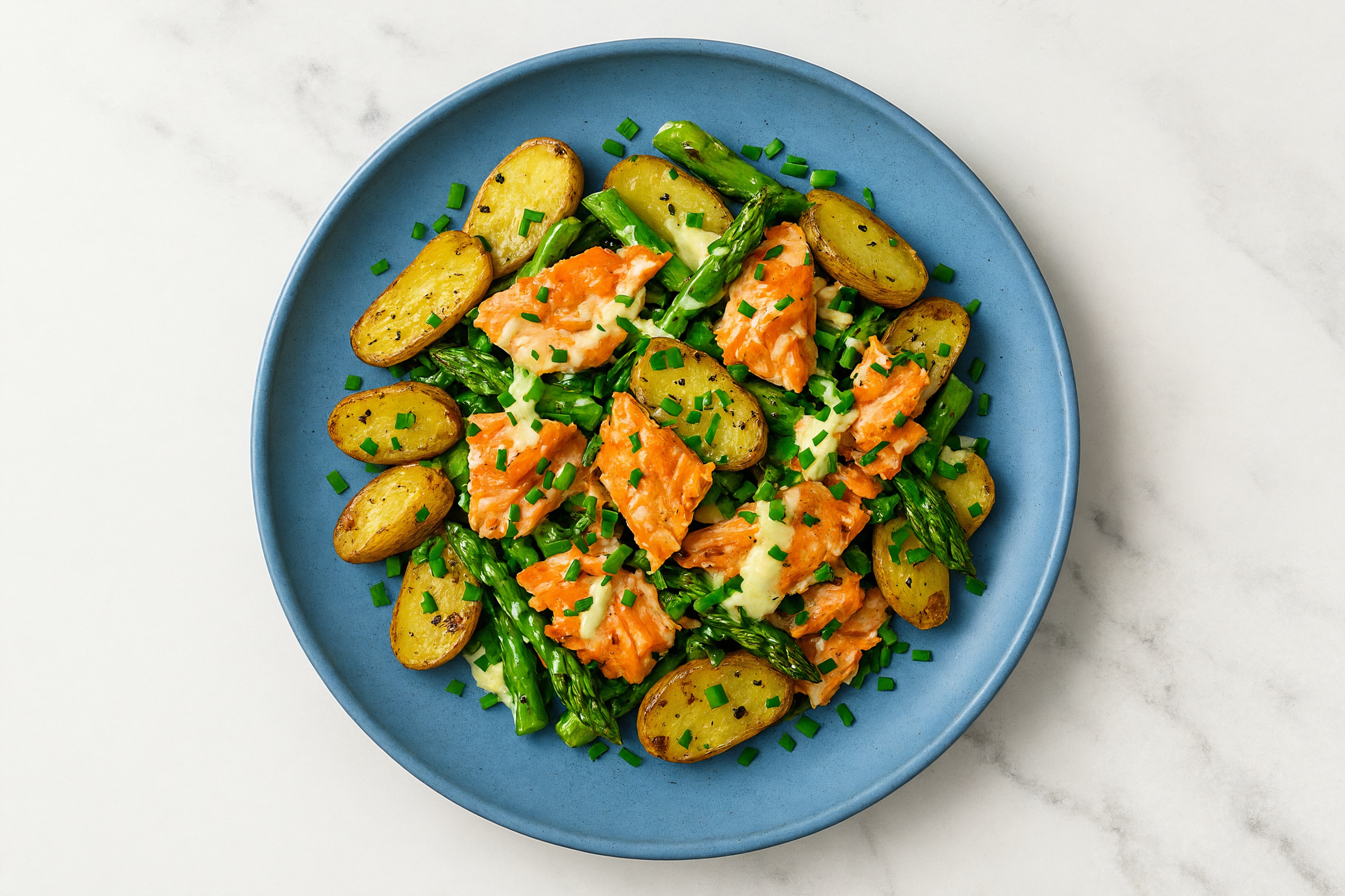Springy Smoked Salmon Loaded Potatoes