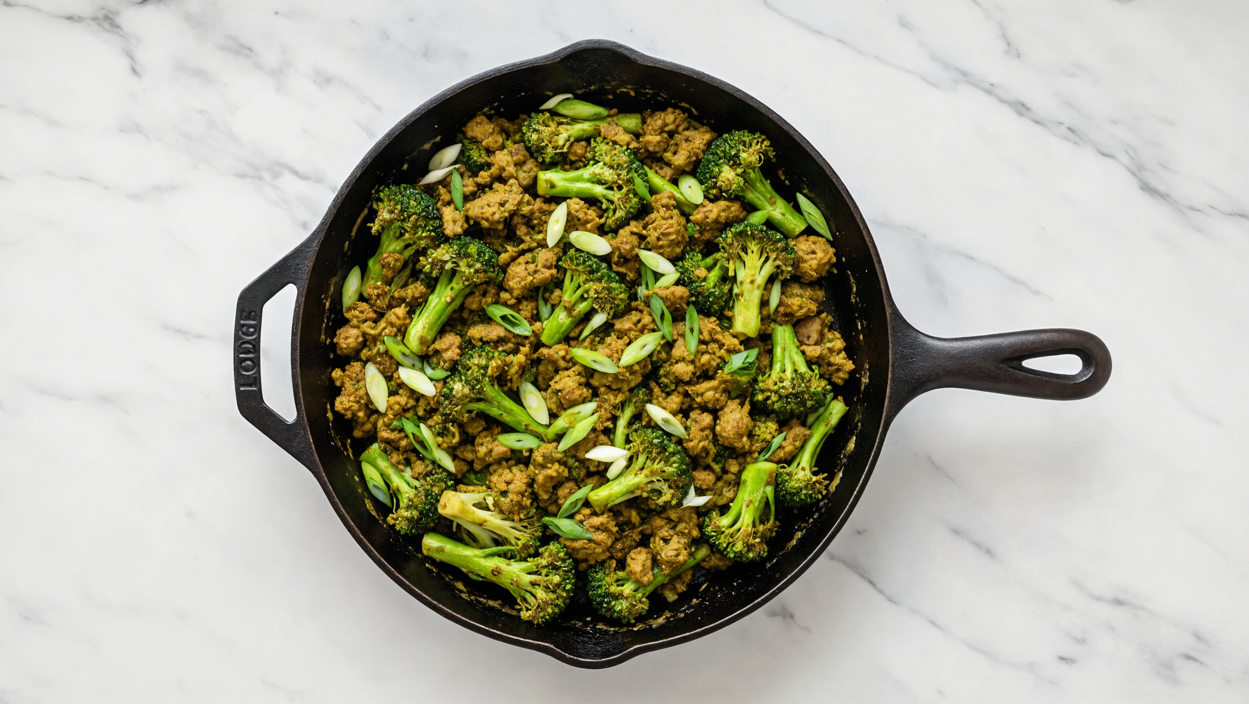 Beyond Meat Saag + Organic Broccoli