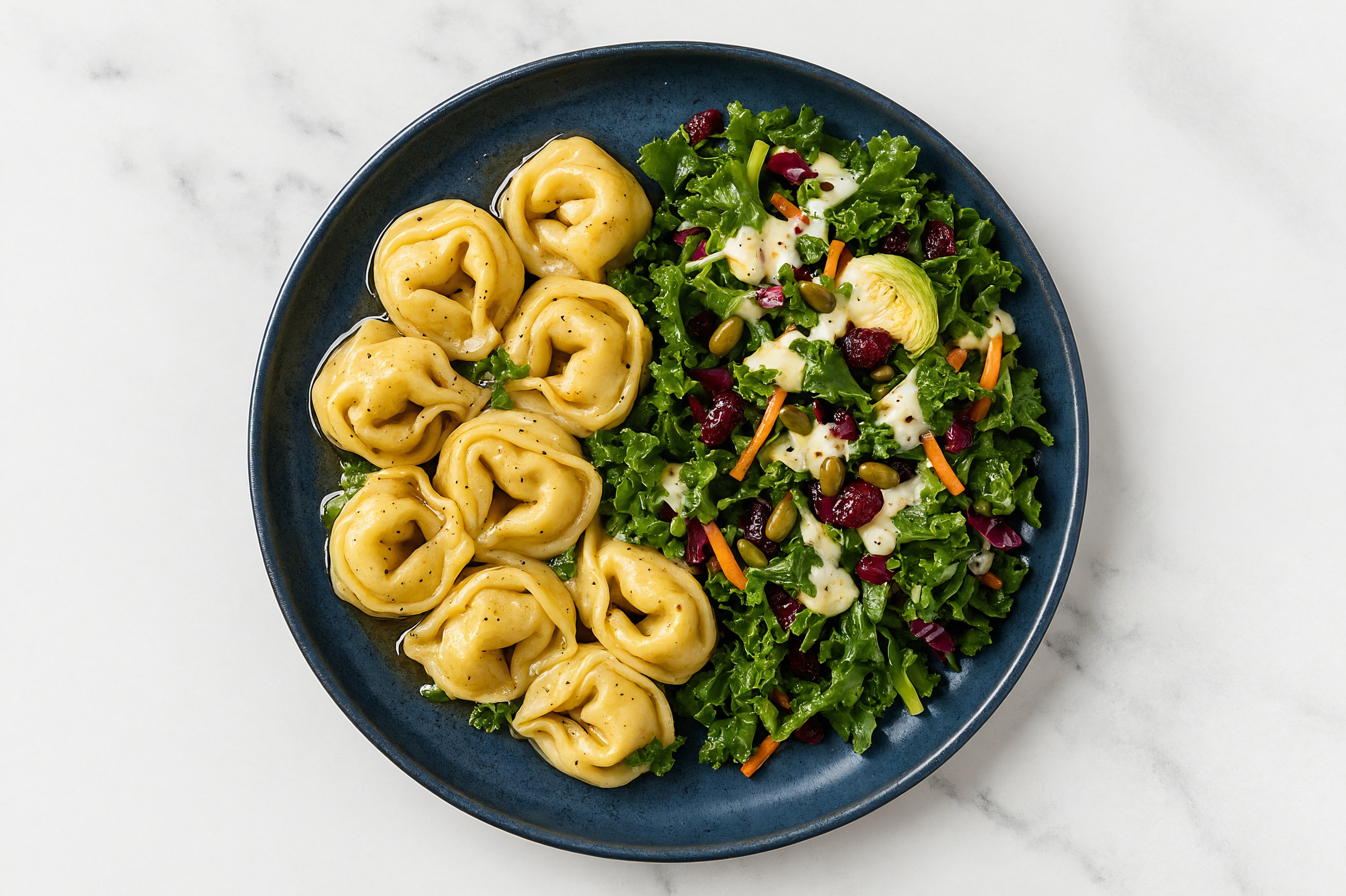  Brown Melt Organic Cold-Pressed Plant Butter Cheese Tortelloni + Side Salad