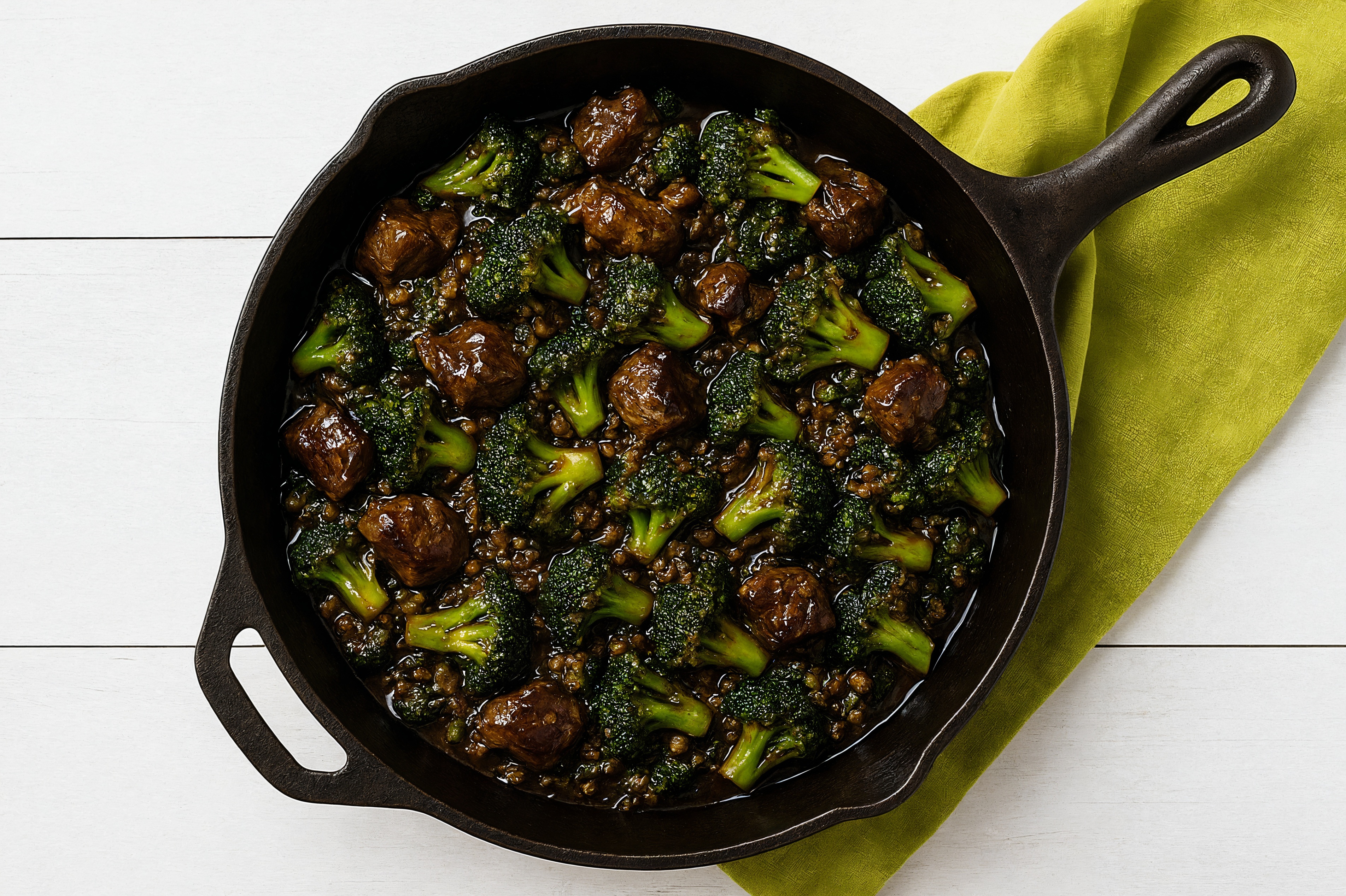 Teriyaki Beef Stir-Fry with Broccoli over Quinoa