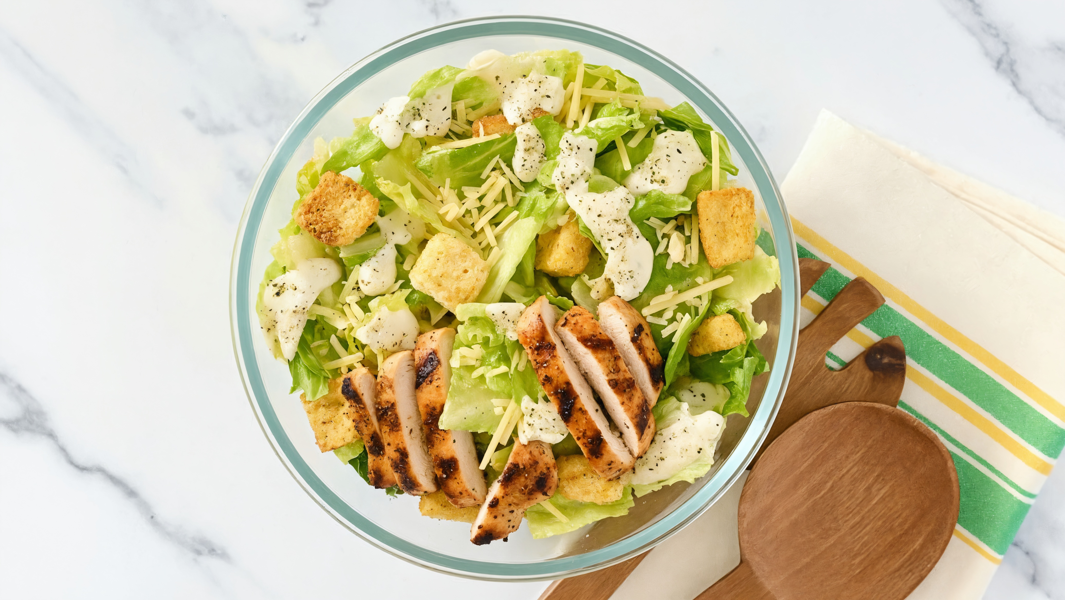 Chicken Cheddar Caesar