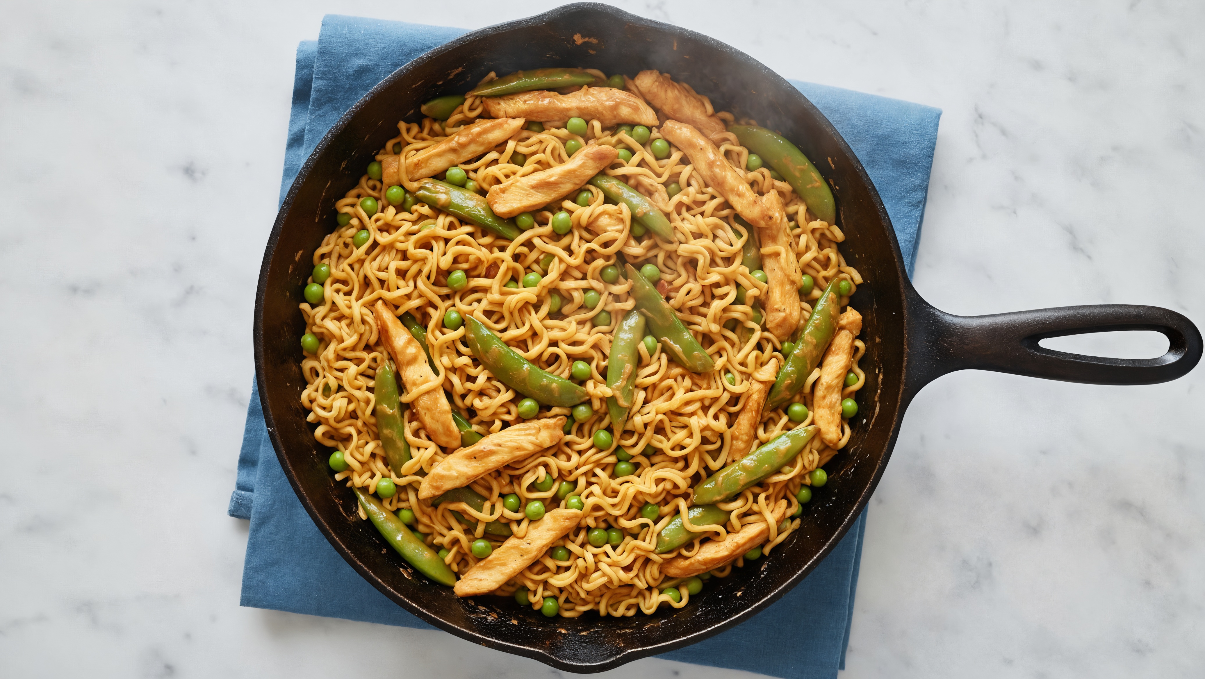 Peanutty Chicken Breast Ramen Noodles