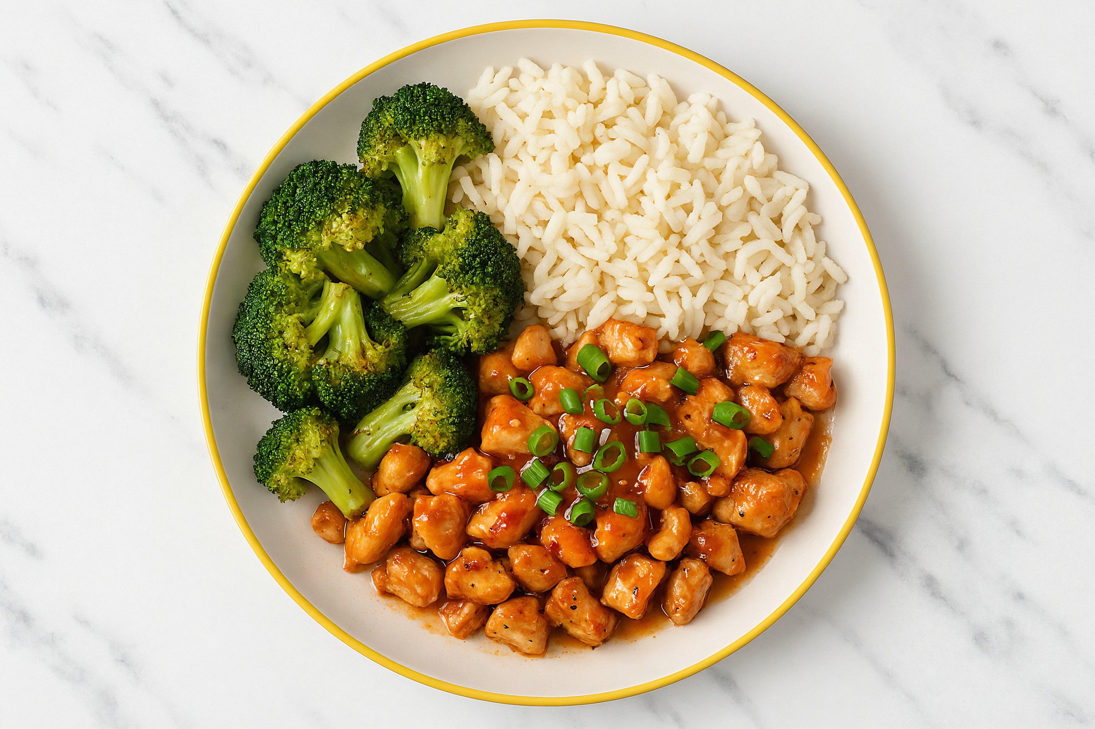 Chili Lime Chicken + Organic Broccoli Grain Bowl