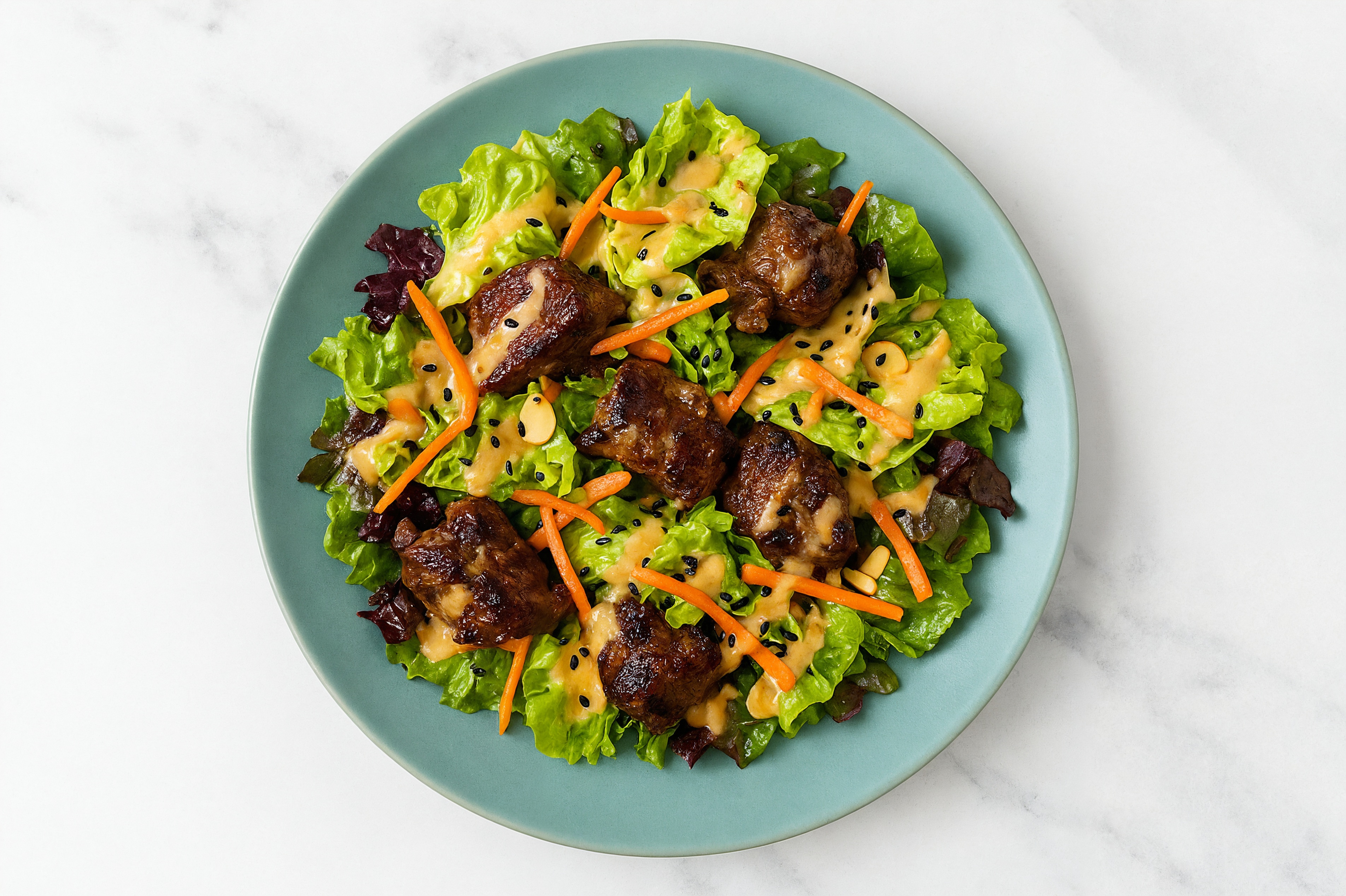 Beef Little Gem Salad
