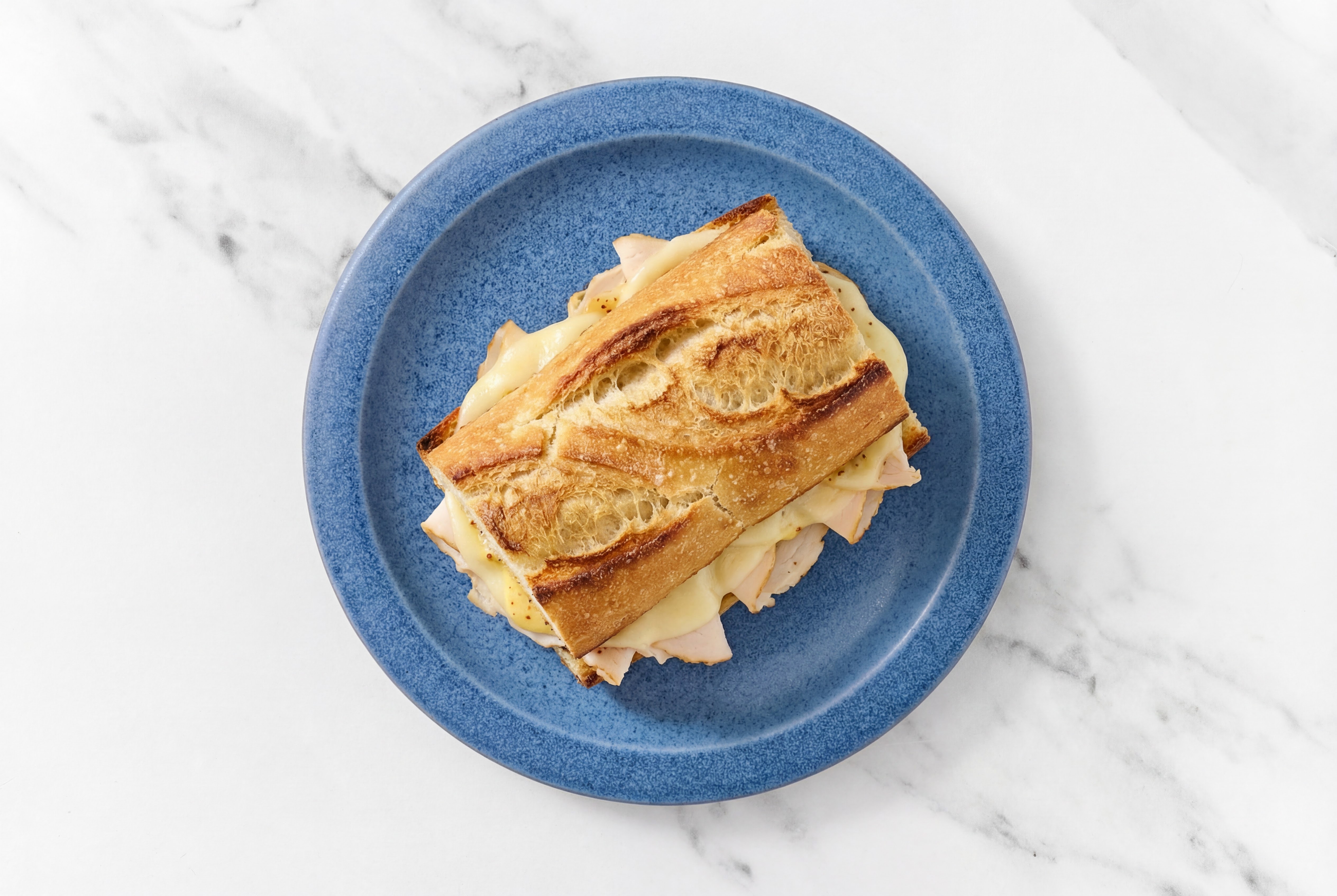 Chicken + Mozzarella Grilled Cheese Baguette