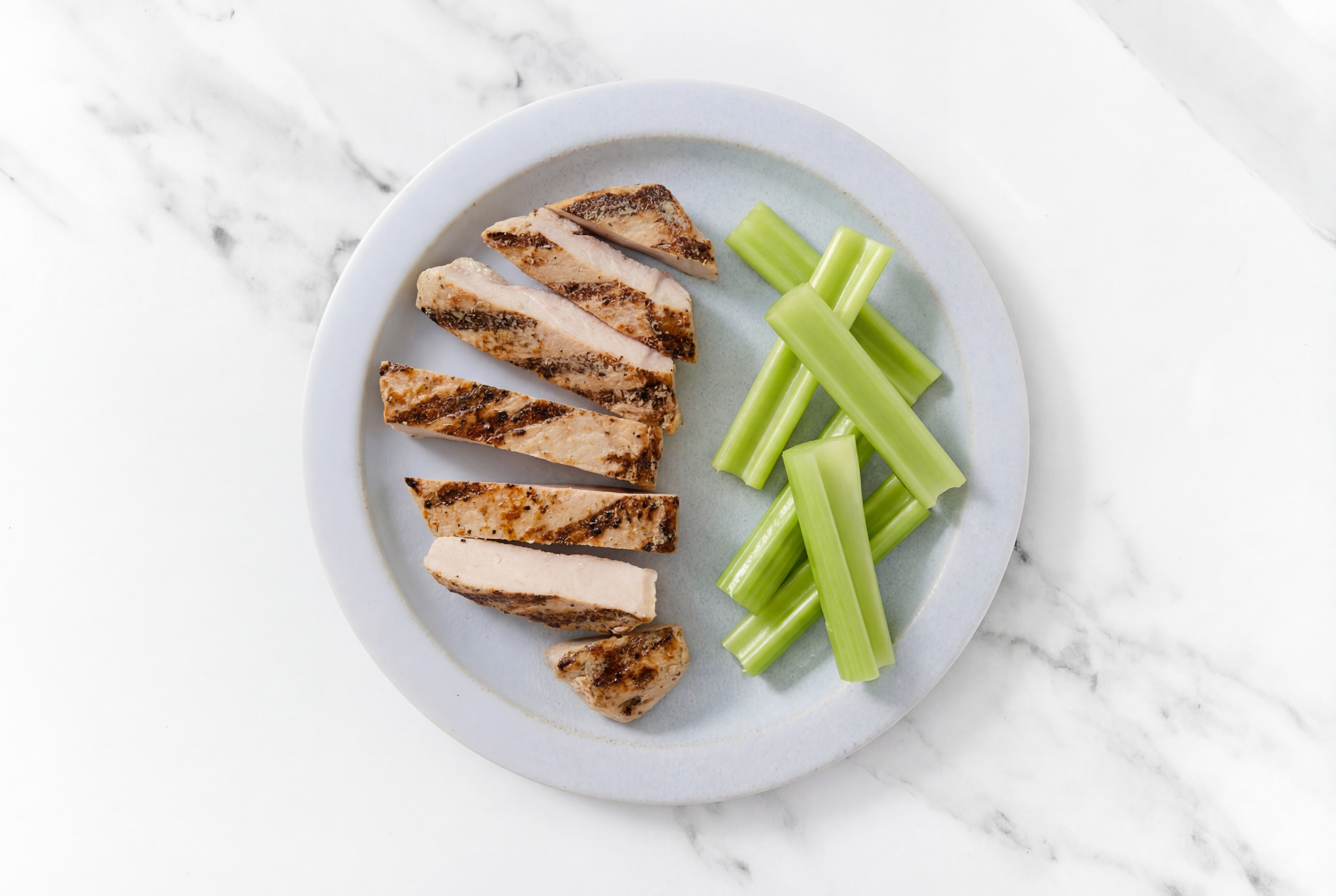 Grilled Pork Chop +  Celery