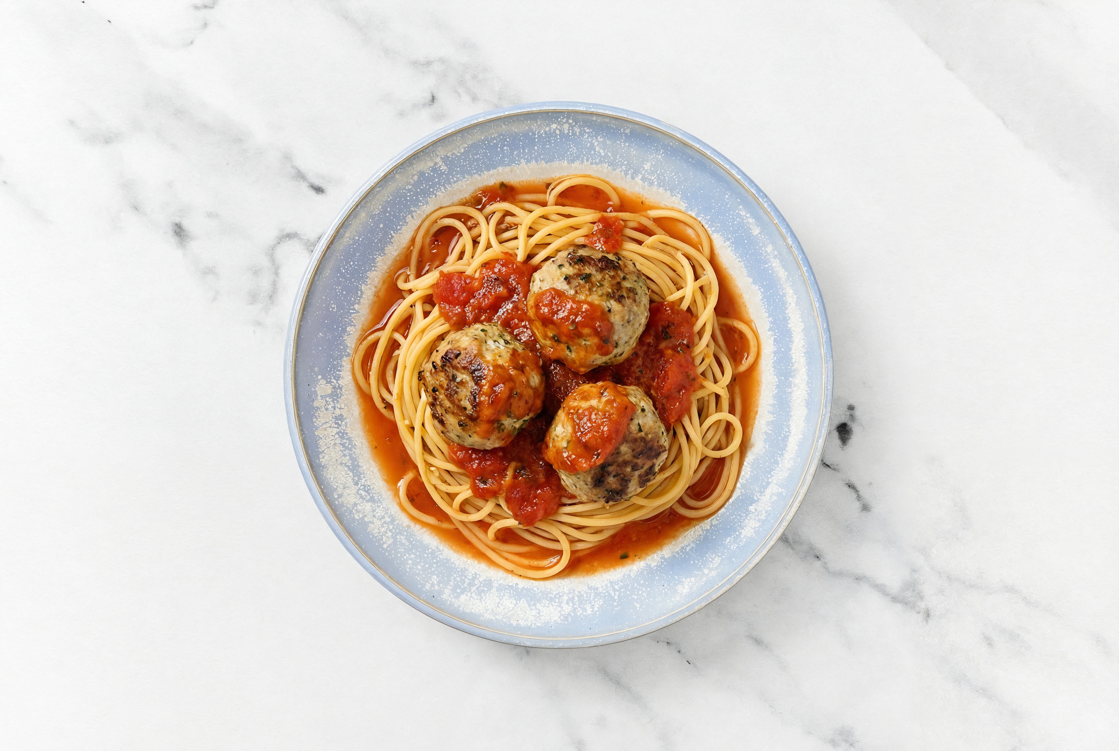 Easiest Gluten Free Spaghetti + Turkey Meatballs