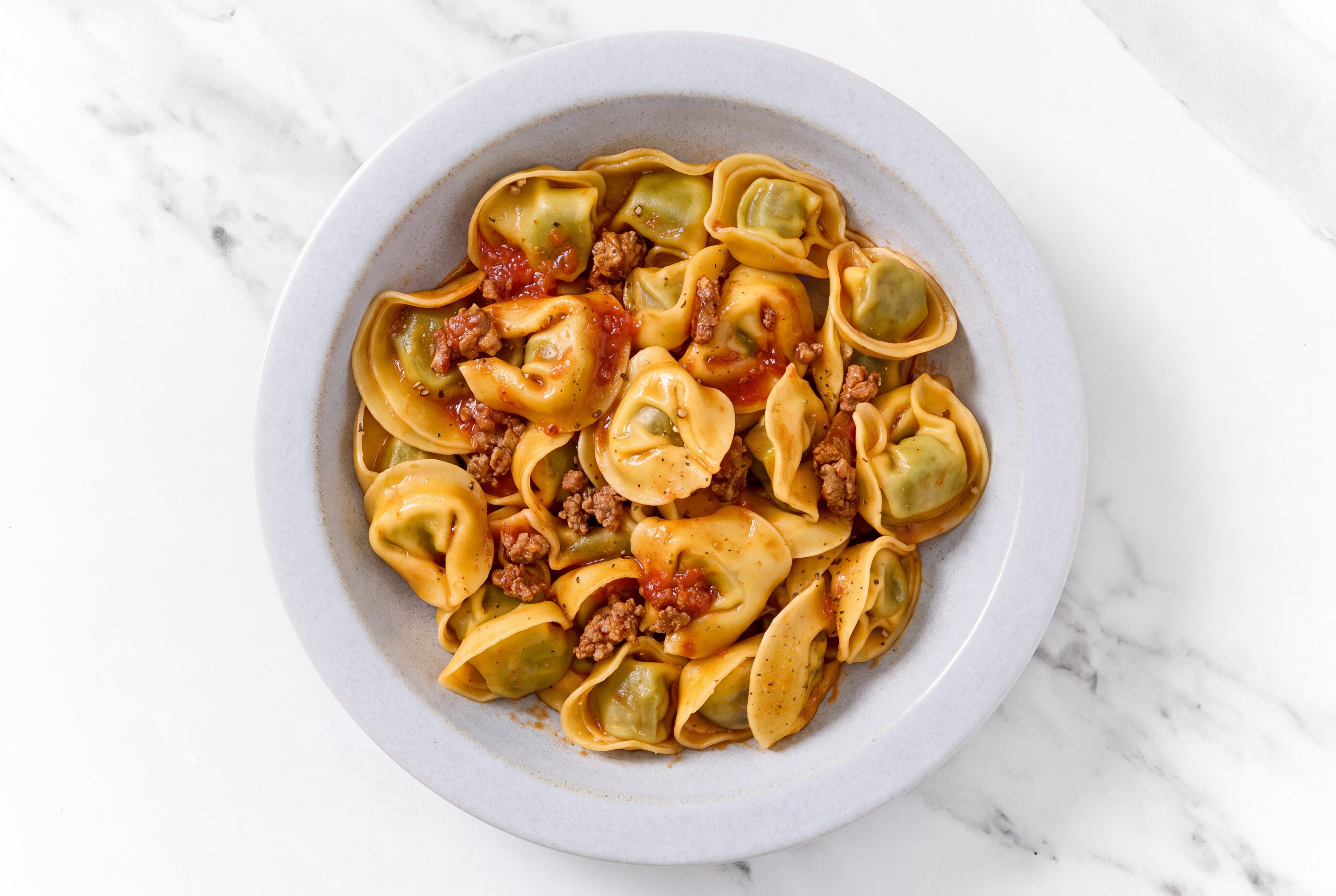 Italian Wagyu Beef Cheese Tortellini Marinara