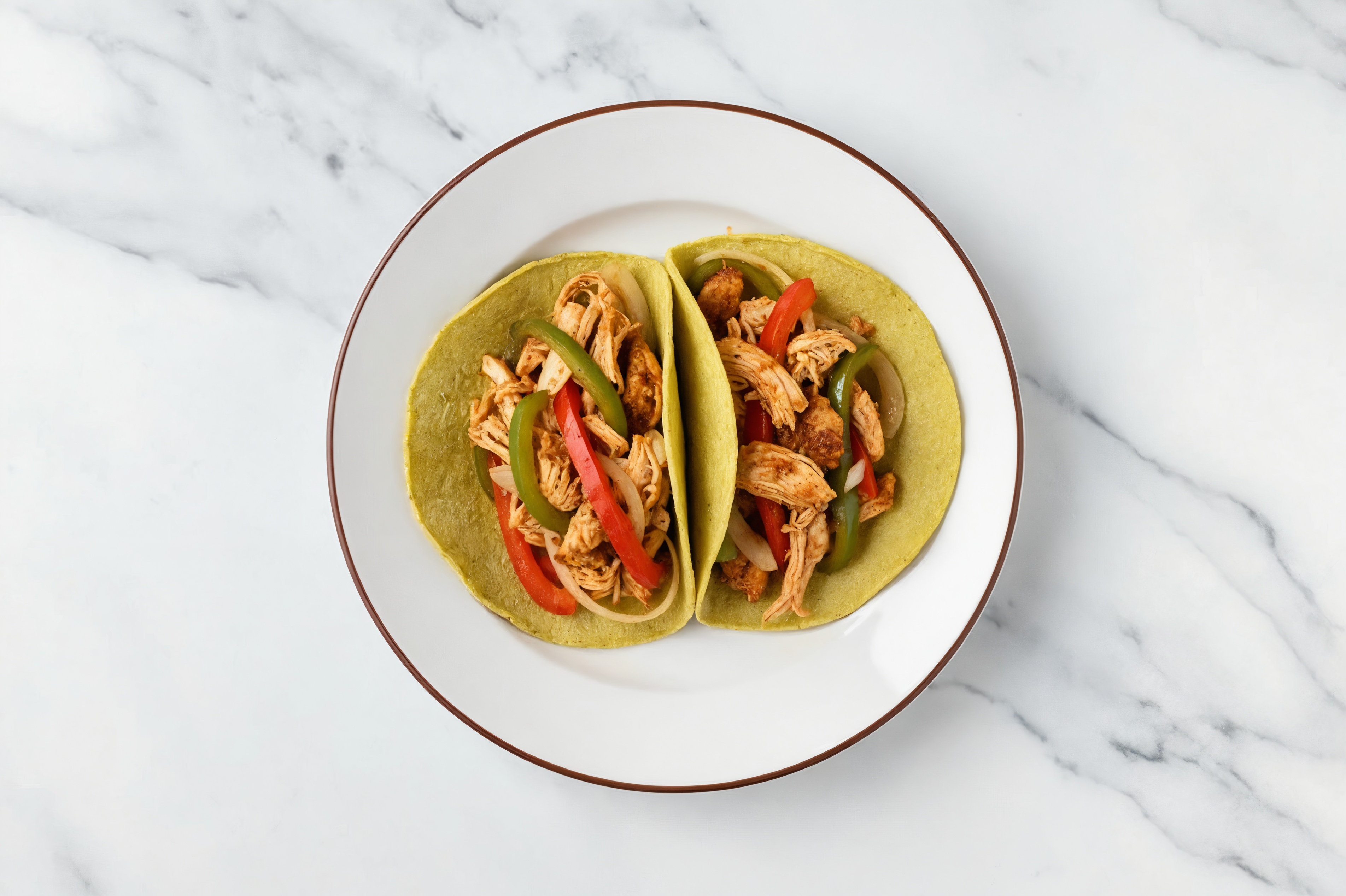 Savory Roast + Ready Pulled Chicken Fajitas with Bell Pepper Onion Saute