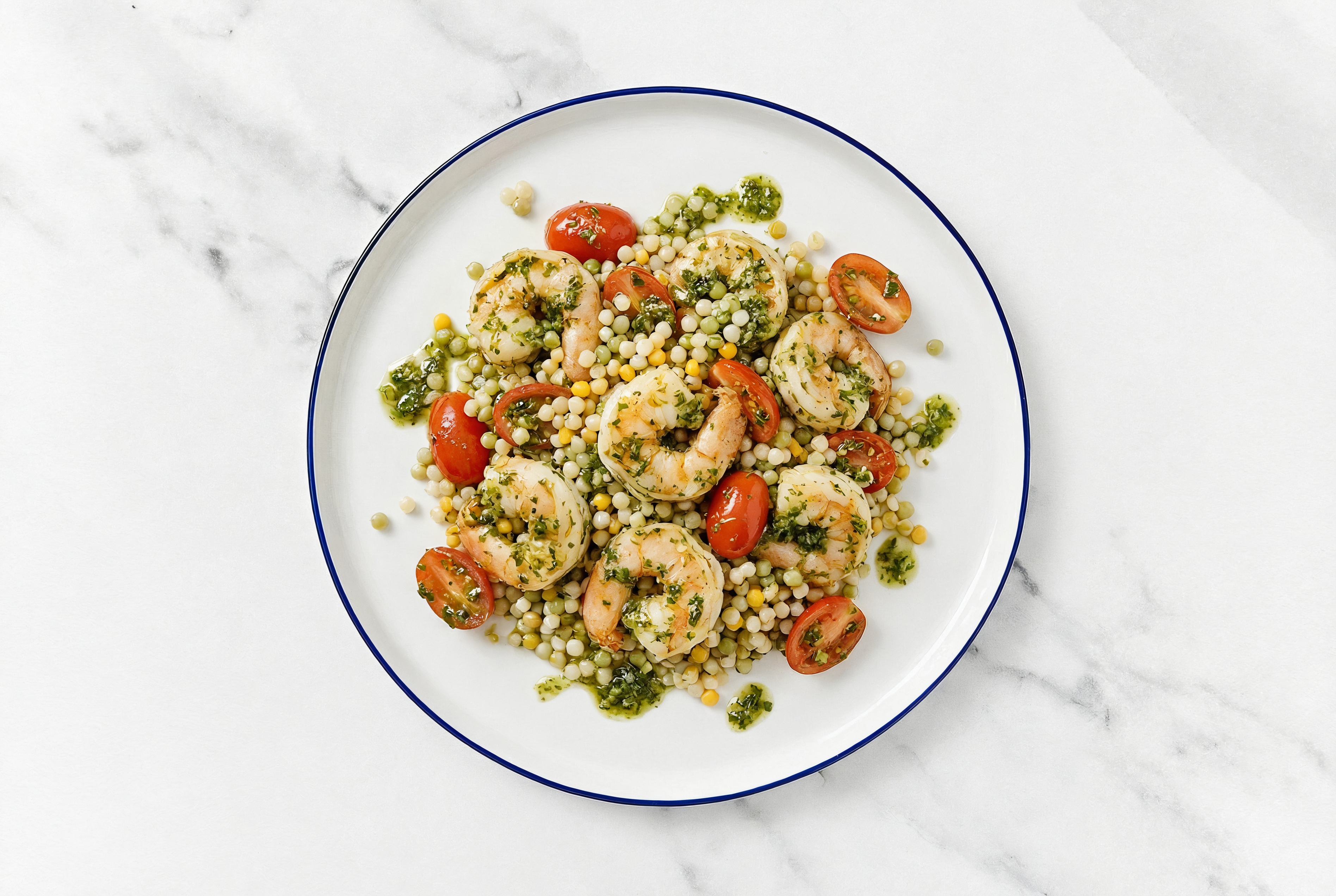 Jewel of the Ocean Couscous with Jumbo Gulf Shrimp