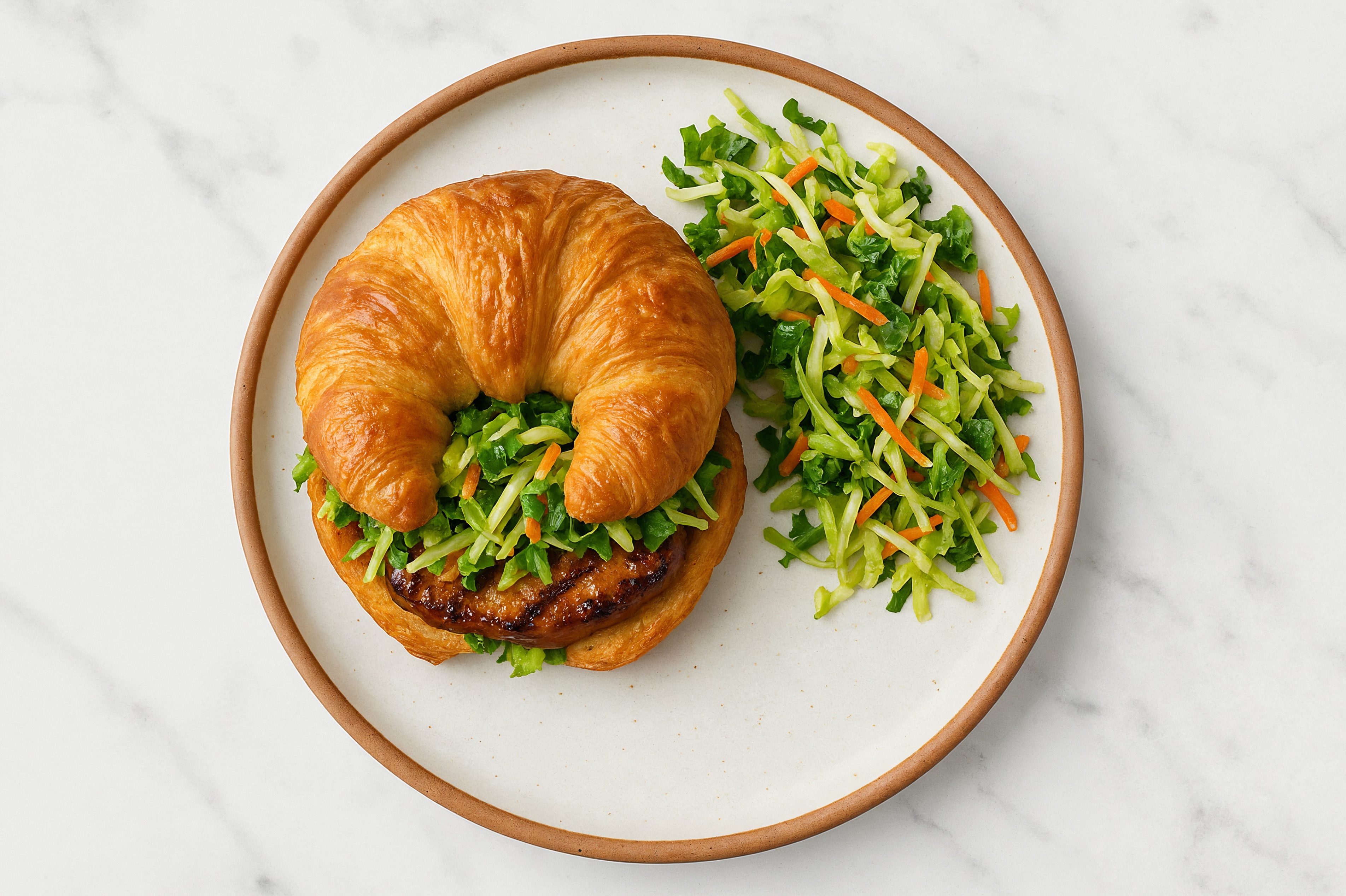 Herby All-American BBQ Pork Chop Sandwich with Original BBQ