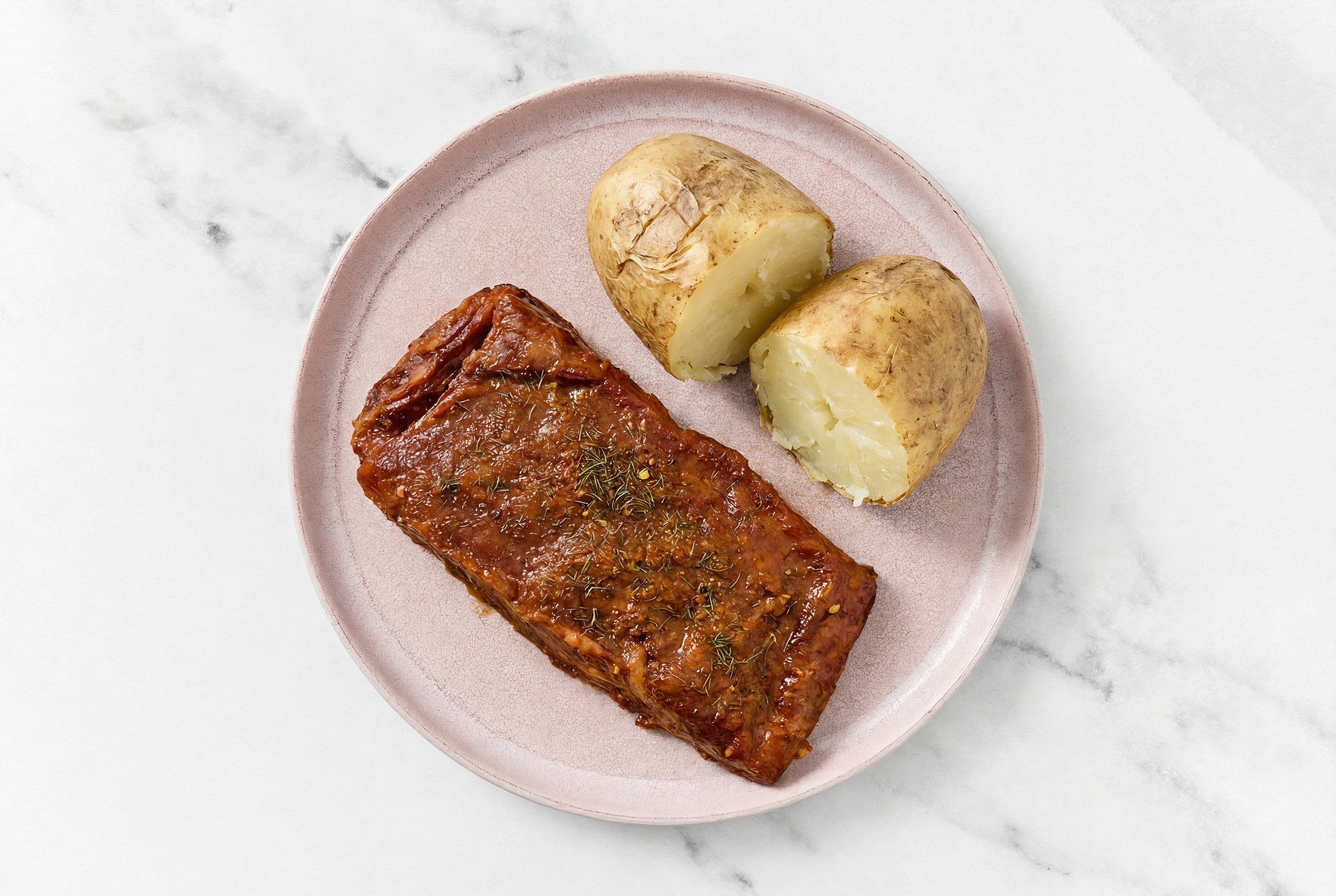  Ranch Seared Adobo Marinated Flank Steak + Potato