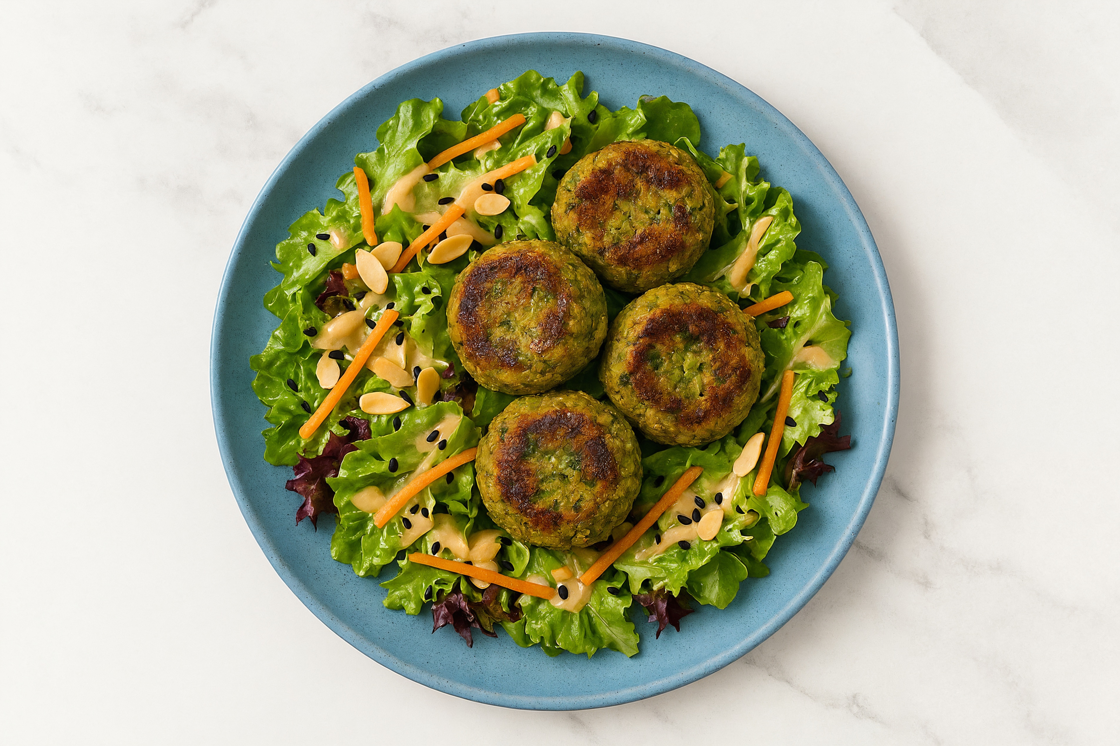 Falafel Little Gem Salad