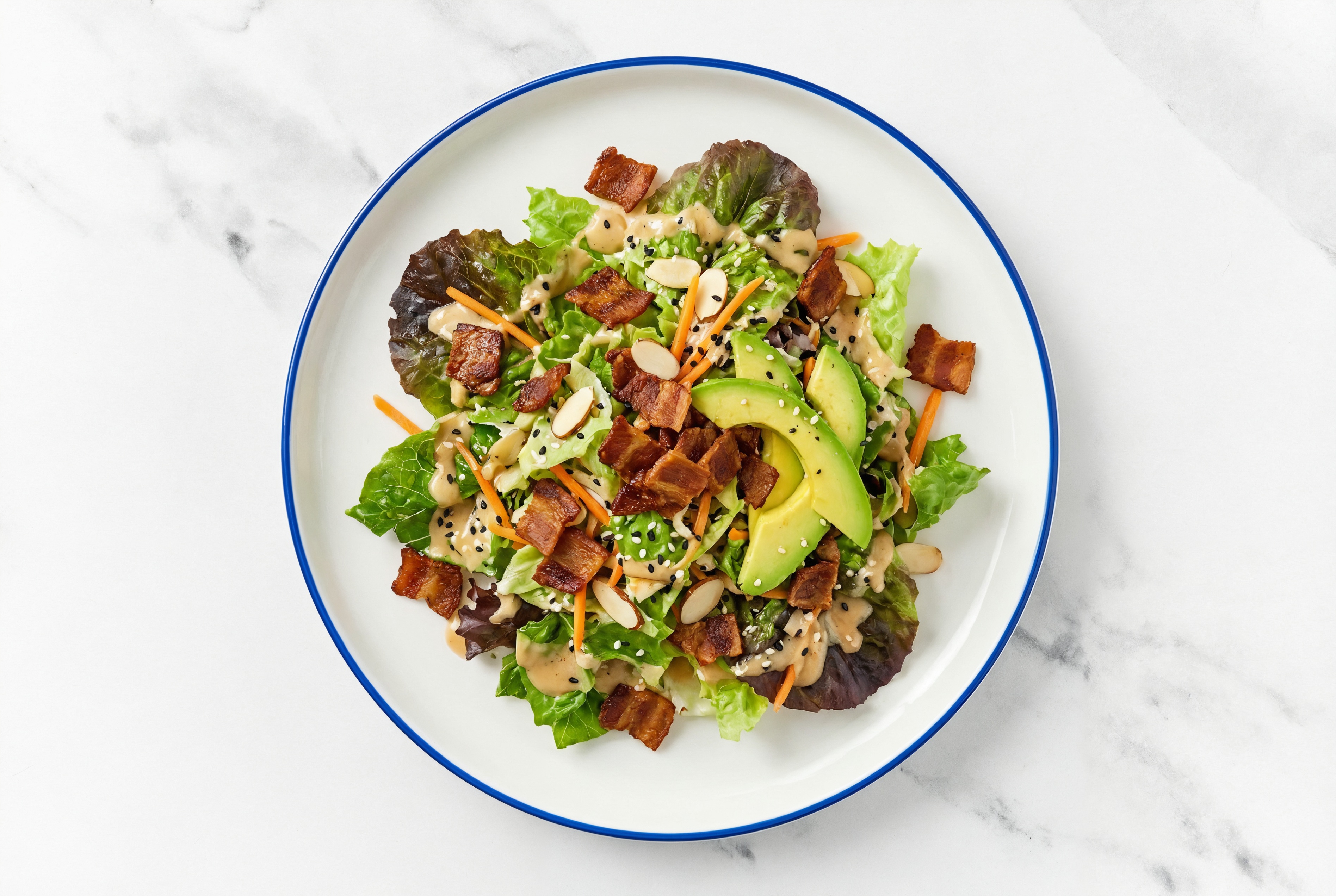 MyBacon + Avocado Little Gem Salad