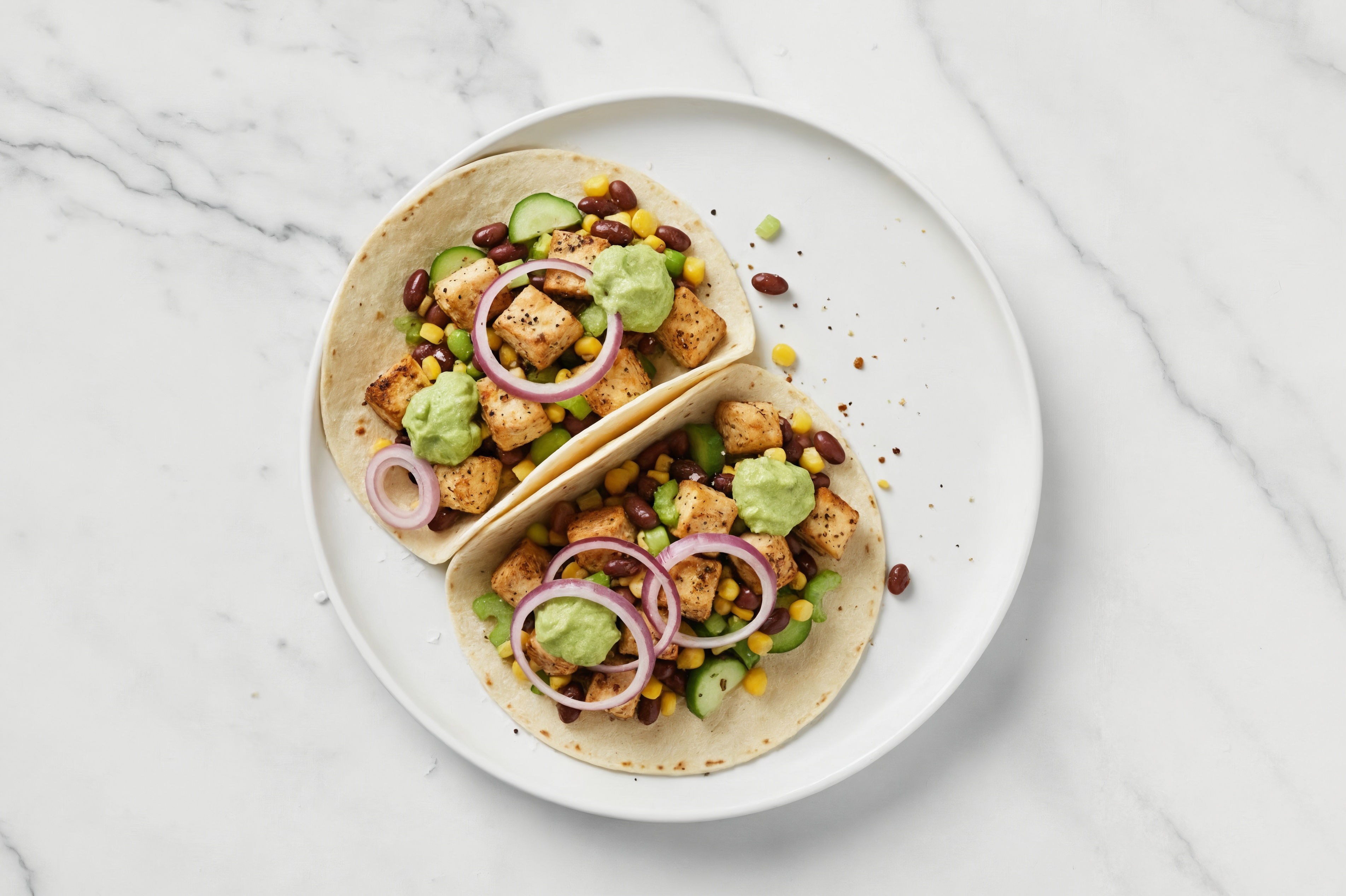  Classic Chicken + White Corn Tortillas Tacos