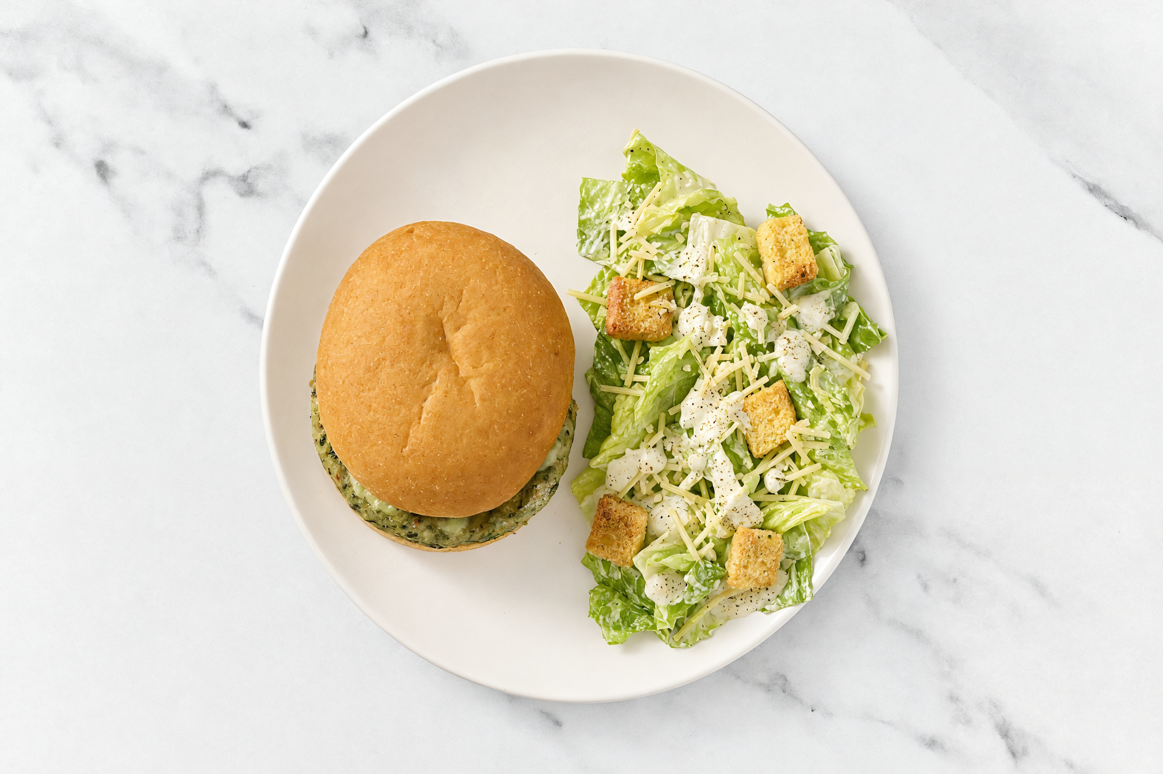 Feta Turkey Feast on GF Buns