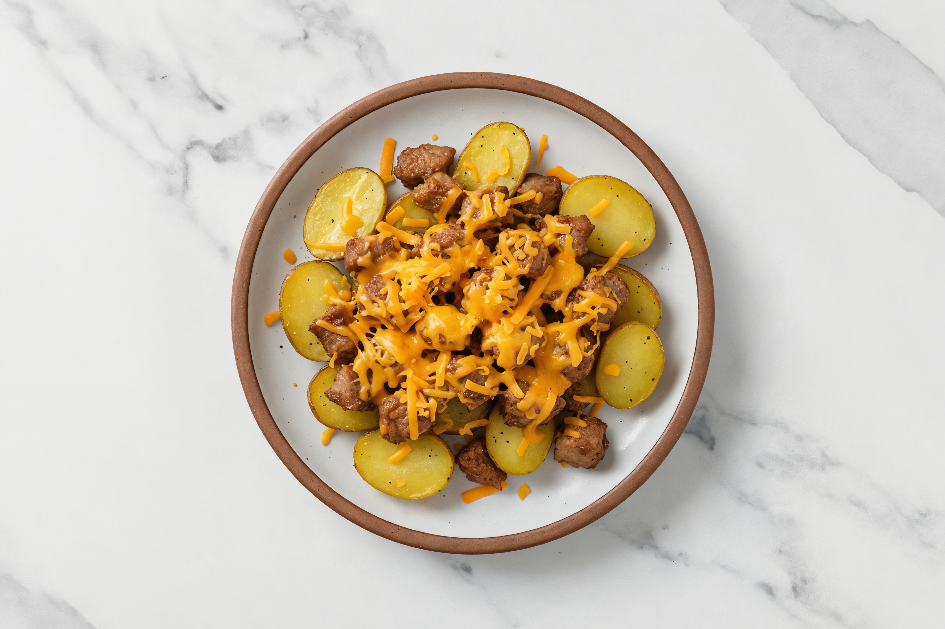 Effortless Carnitas Loaded Potatoes