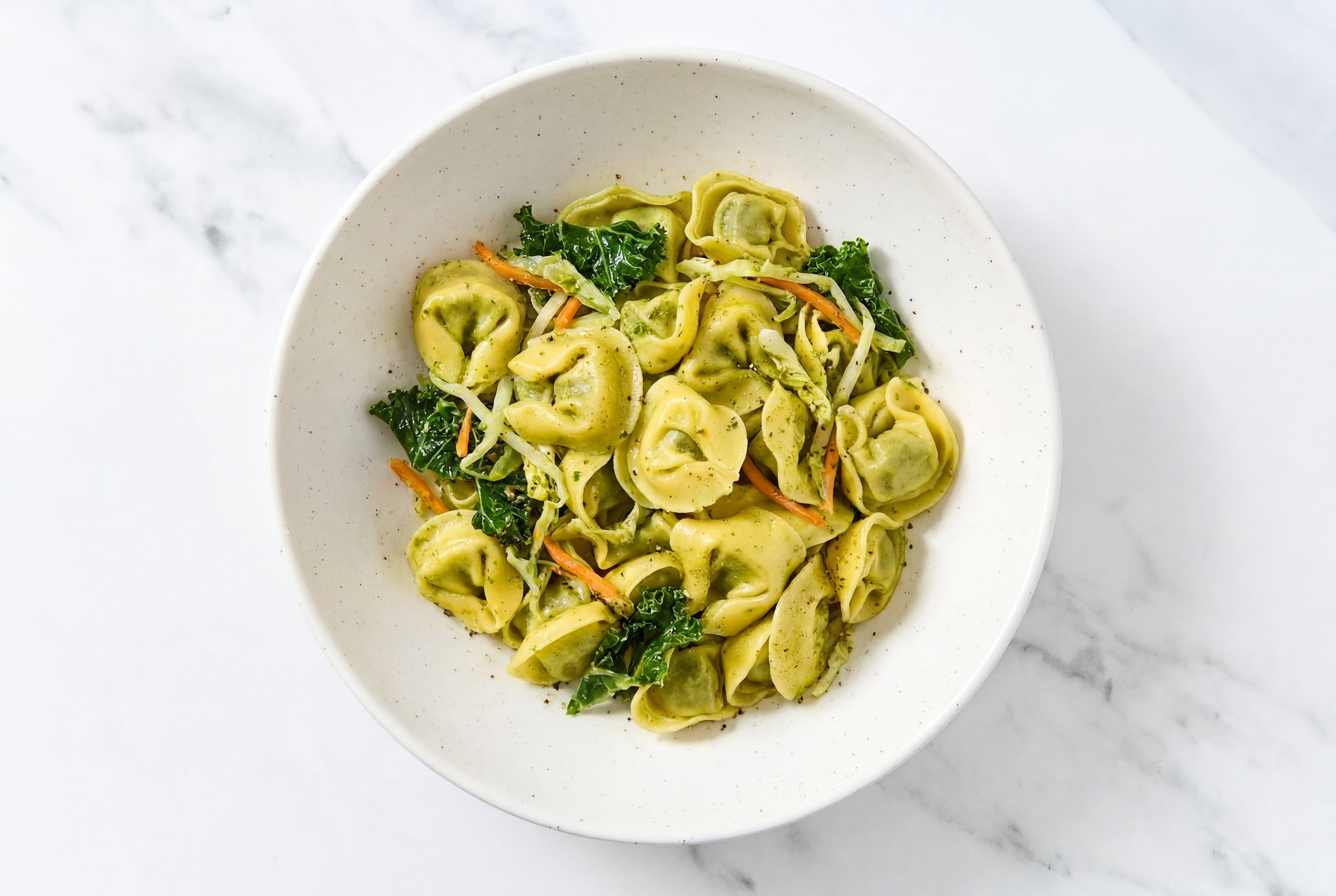 Vegan Pesto Cheese Tortellini